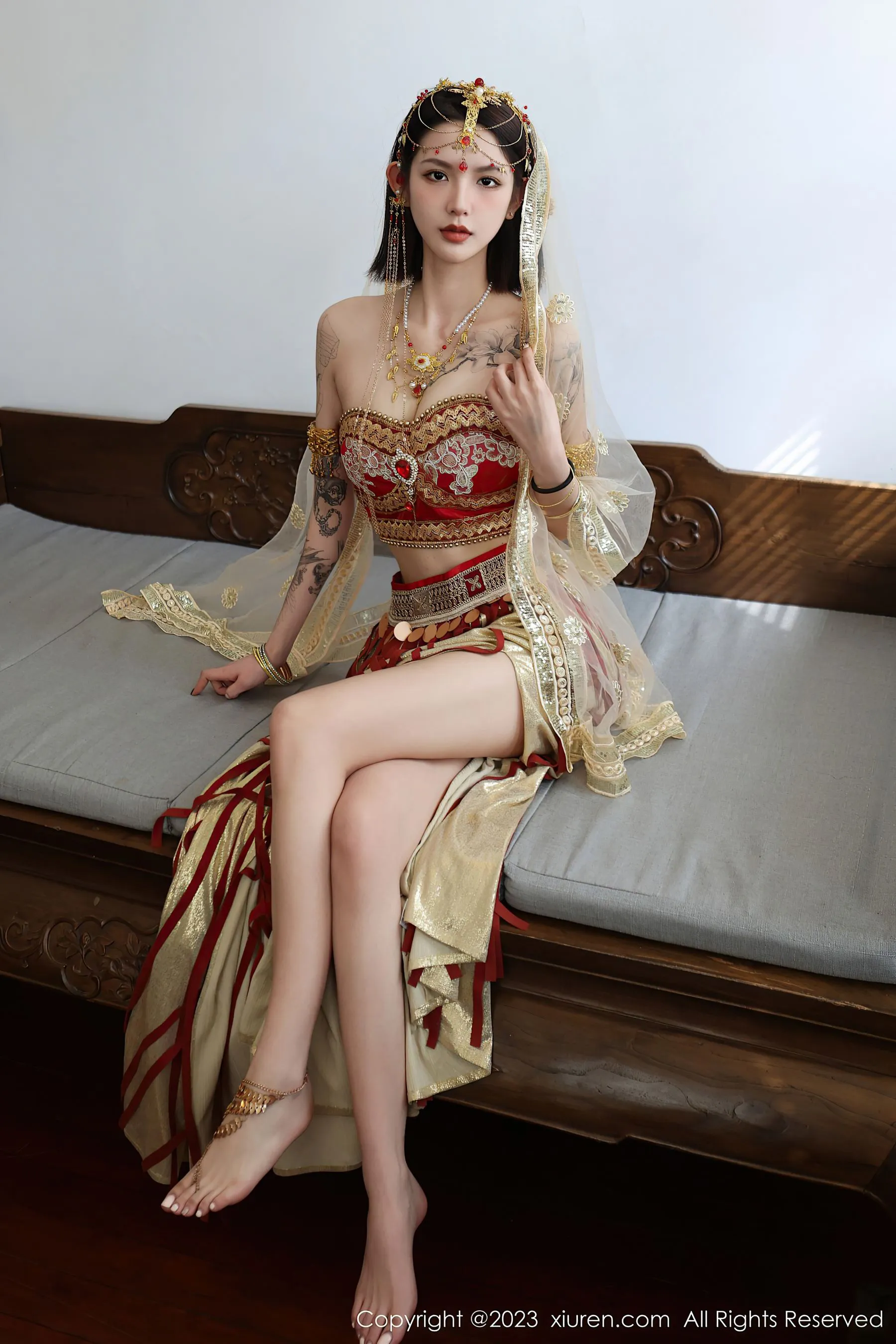  秀人网 No.6240 乔一一 异域风情第24张