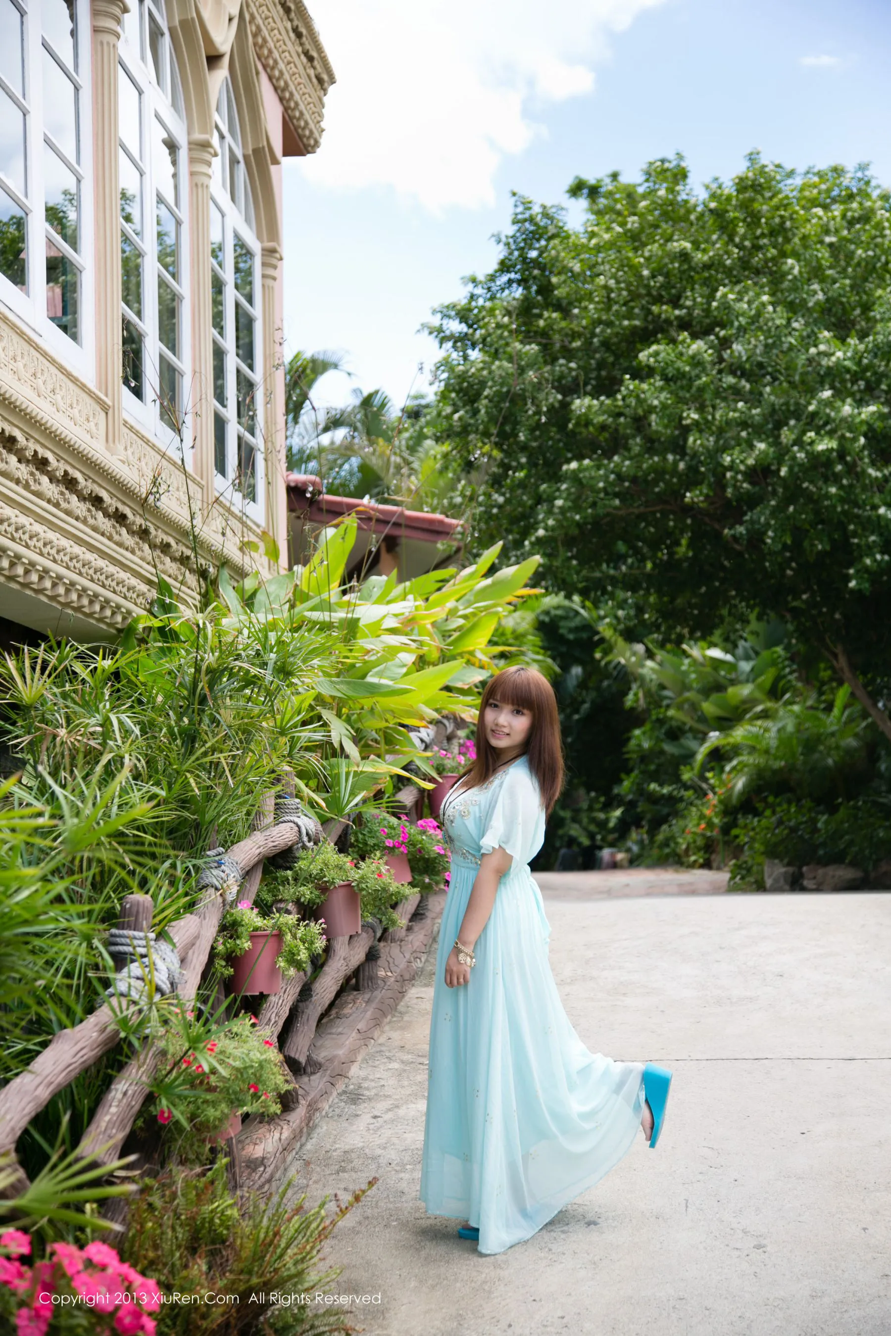 默漠无荢 小清新合集 秀人网 No.053第10张