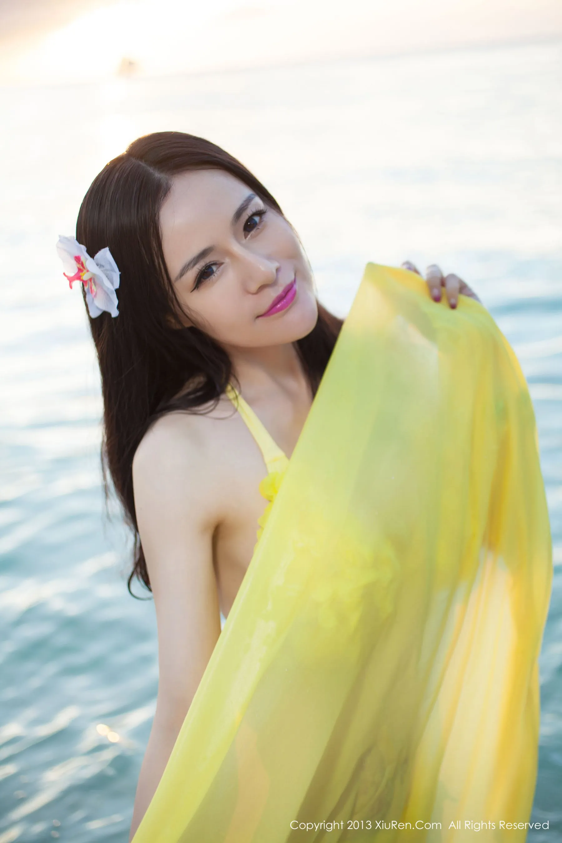  nancy小姿 &#038;海边唯美比基尼系列 秀人网 No.069第11张