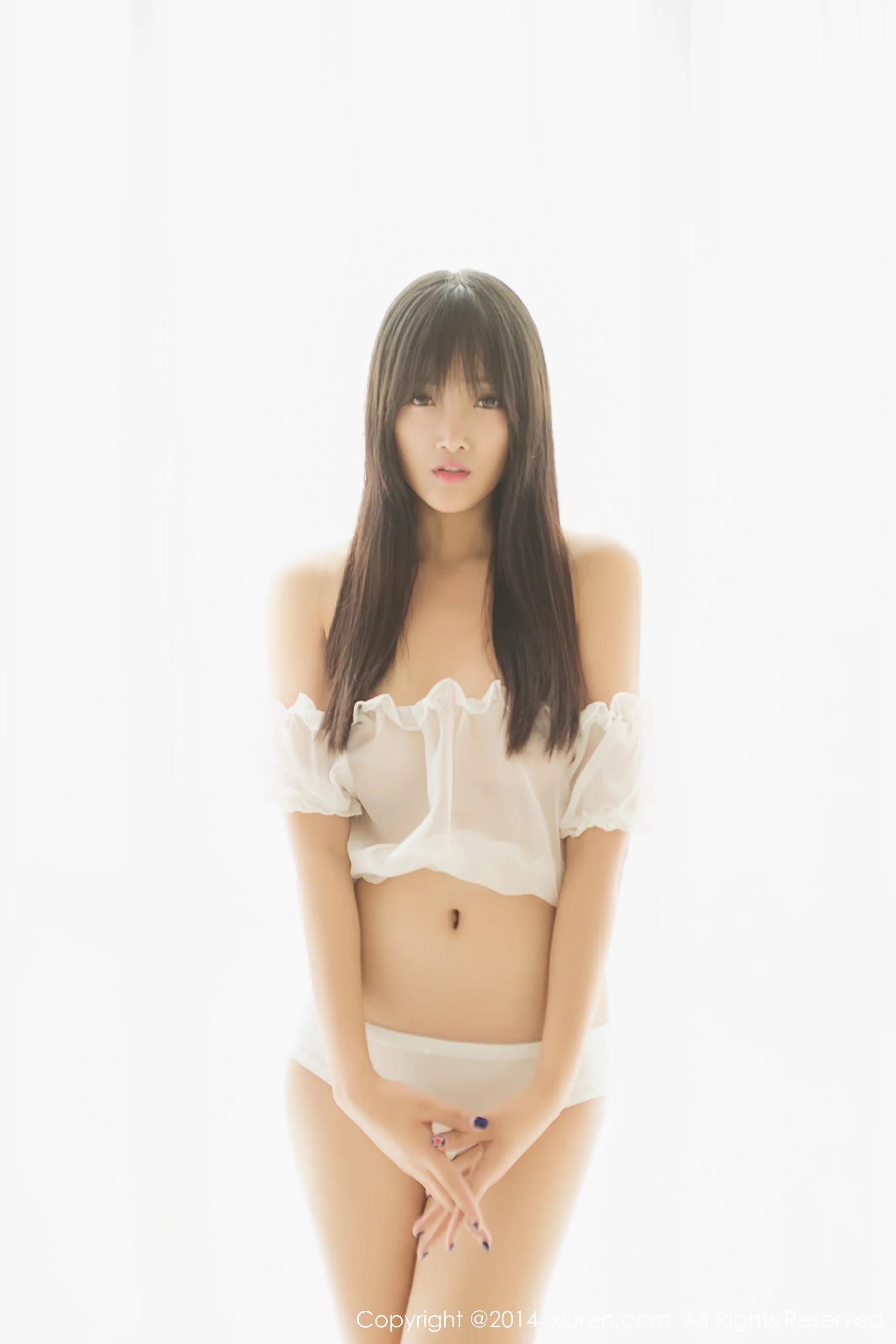  静颜宁《可爱居家少女》 秀人网 No.217第9张