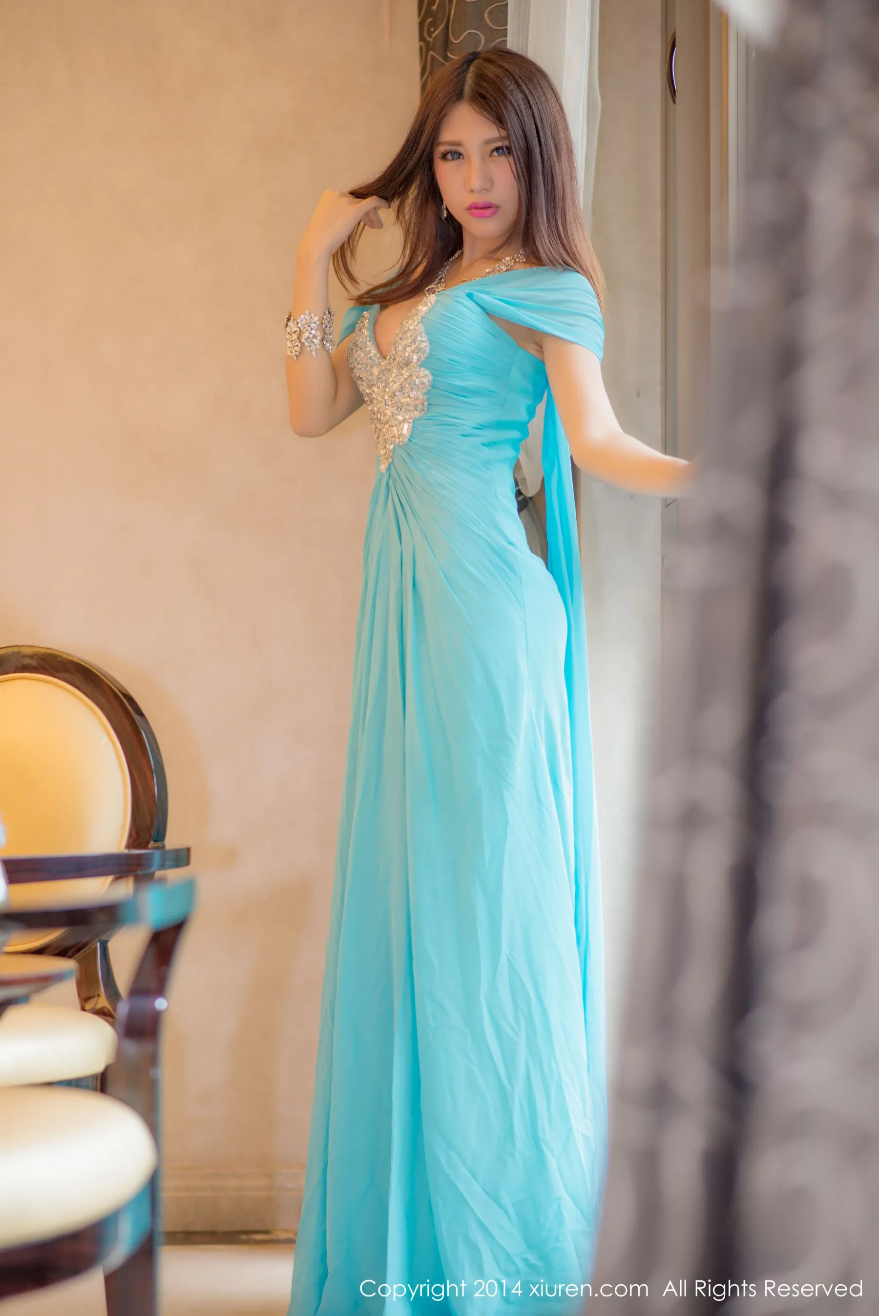  绮里嘉ula《私房图片合辑》 秀人网 No.166第21张