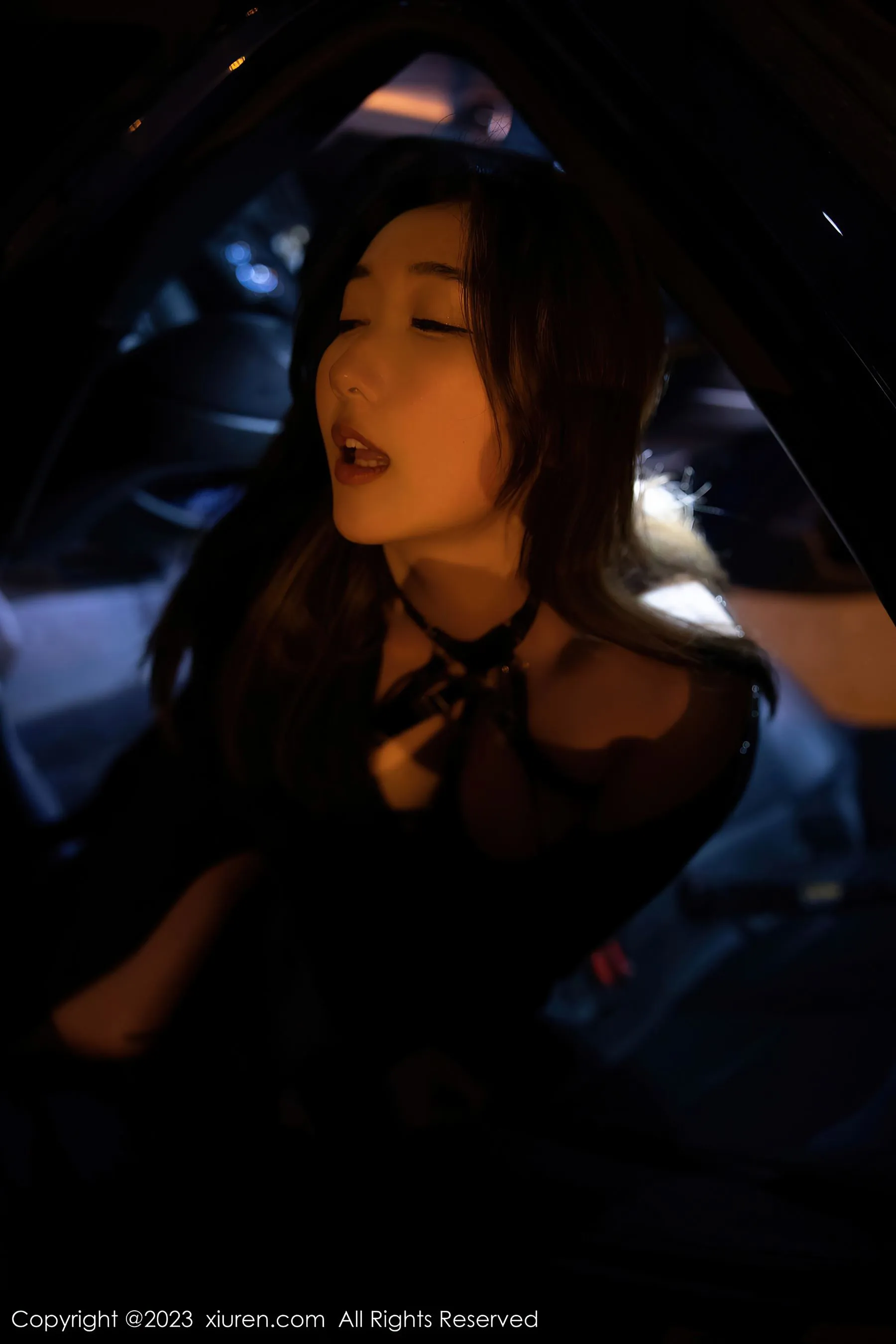 秀人网 No.6650 江真真 黑丝美臀第13张