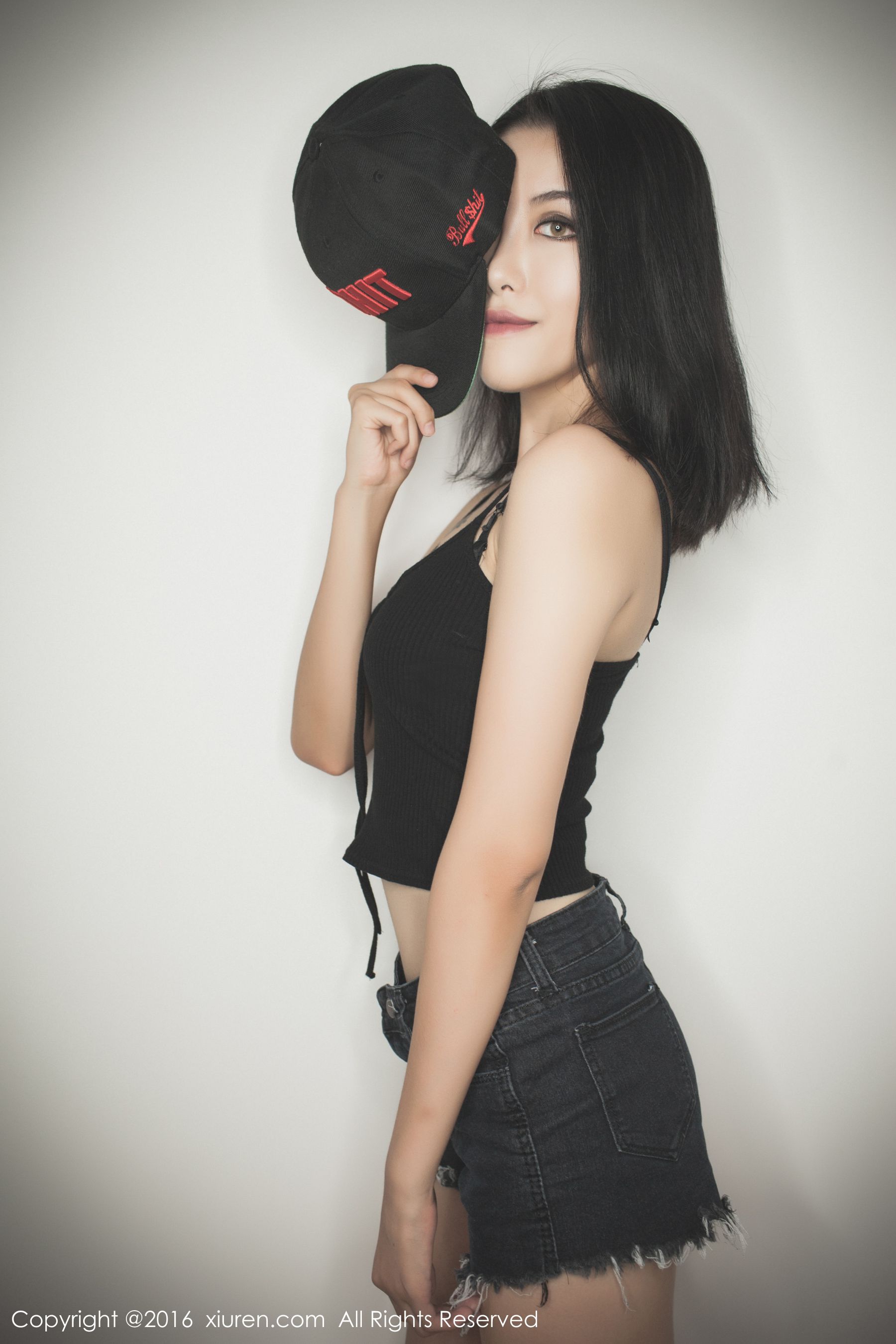  BOBO_xk(黎蒨垚)《热裤+内衣系列》 秀人网 No.617第2张