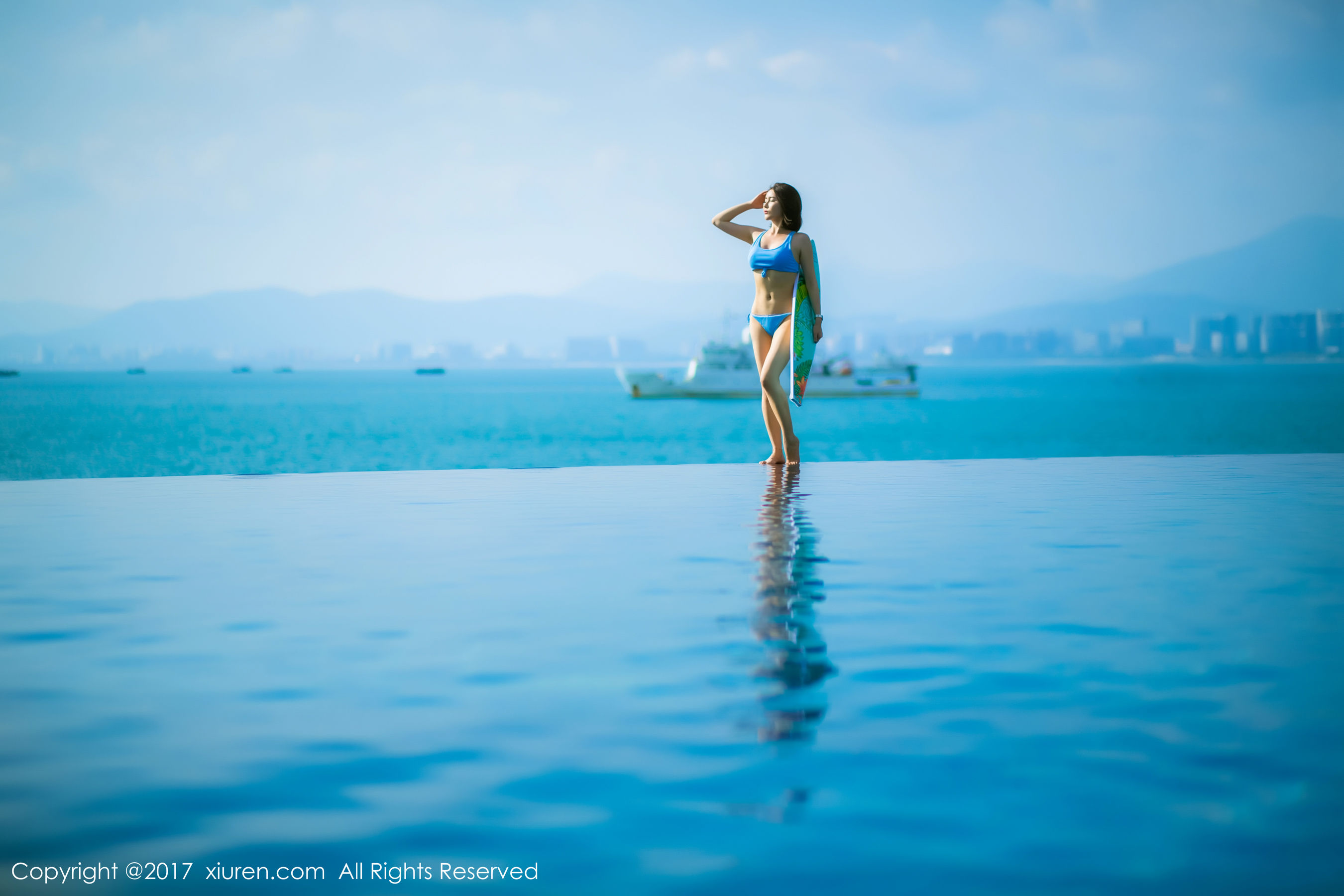  模特女神廿十《海南三亚》 秀人 NO.858第15张