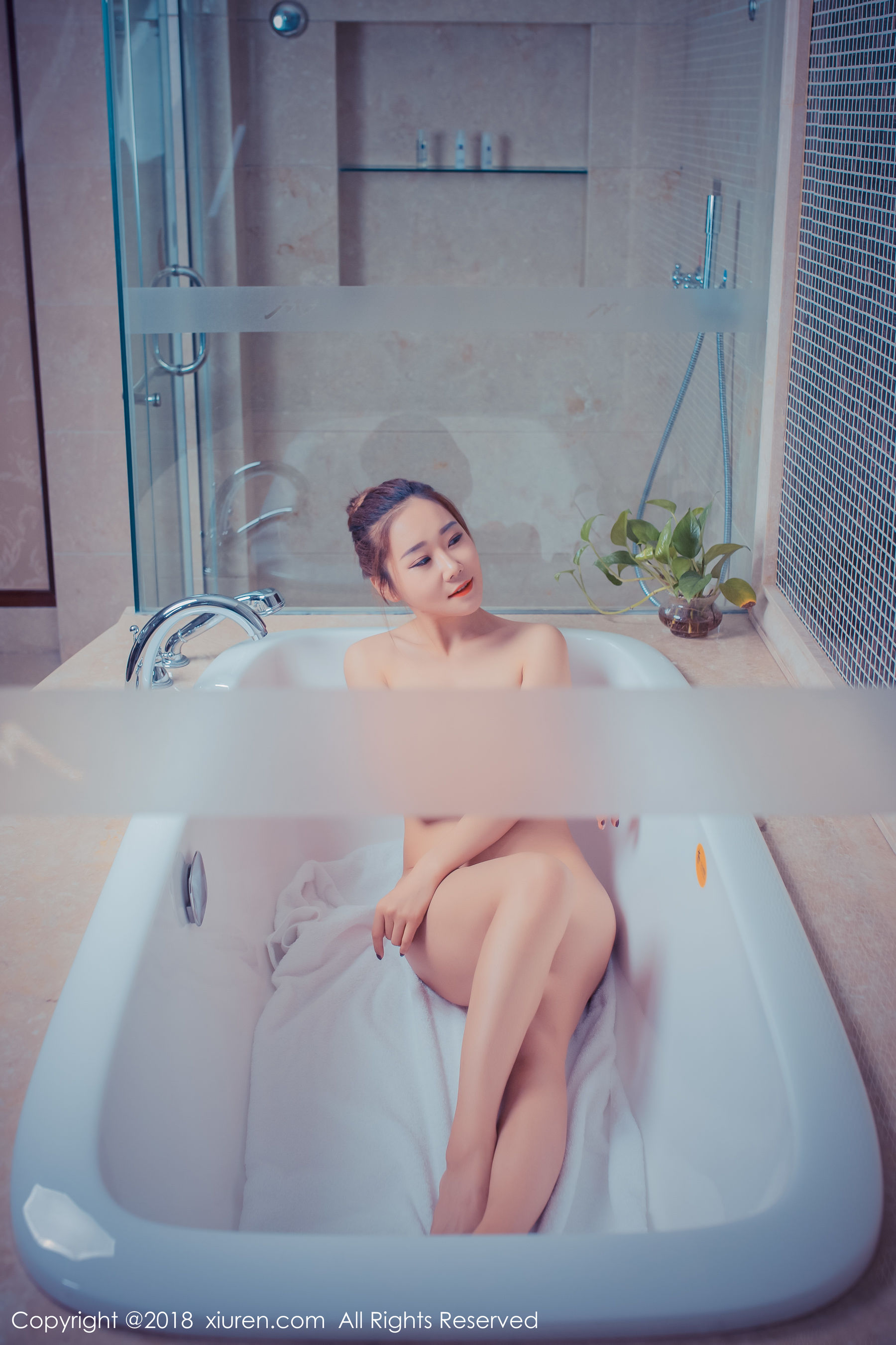  棉花糖candy《浴室死库水系列》 XiuRen 秀人网 No.951第13张