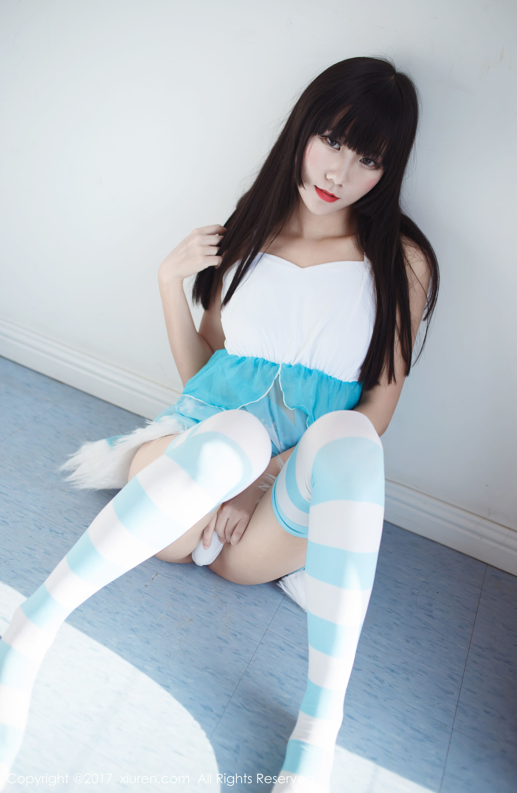 模特香风提比w《首套cos》 秀人网XIUREN No.676第3张