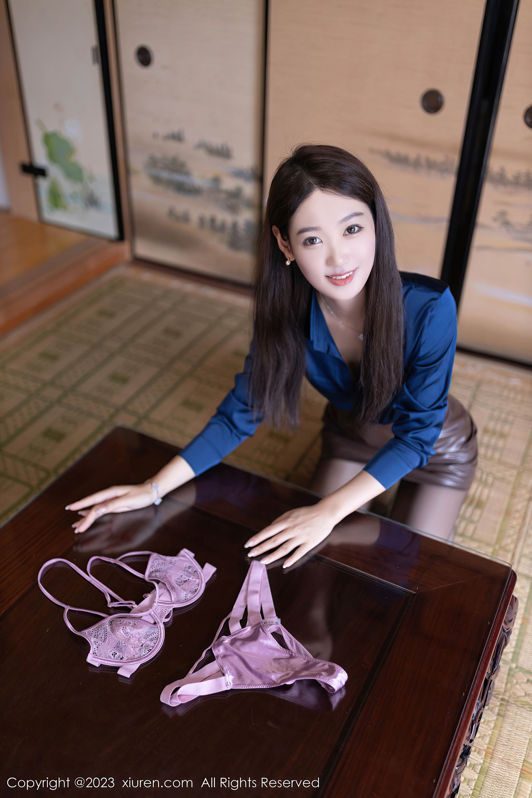  秀人网 No.7439 唐安琪 内衣推销员 [78P]第22张