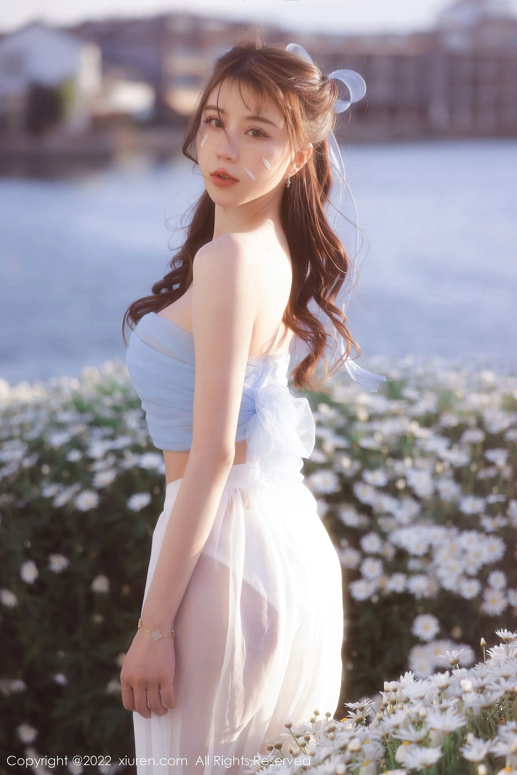 秀人网 No.4888 tina_甜仔 长裙旅拍第11张