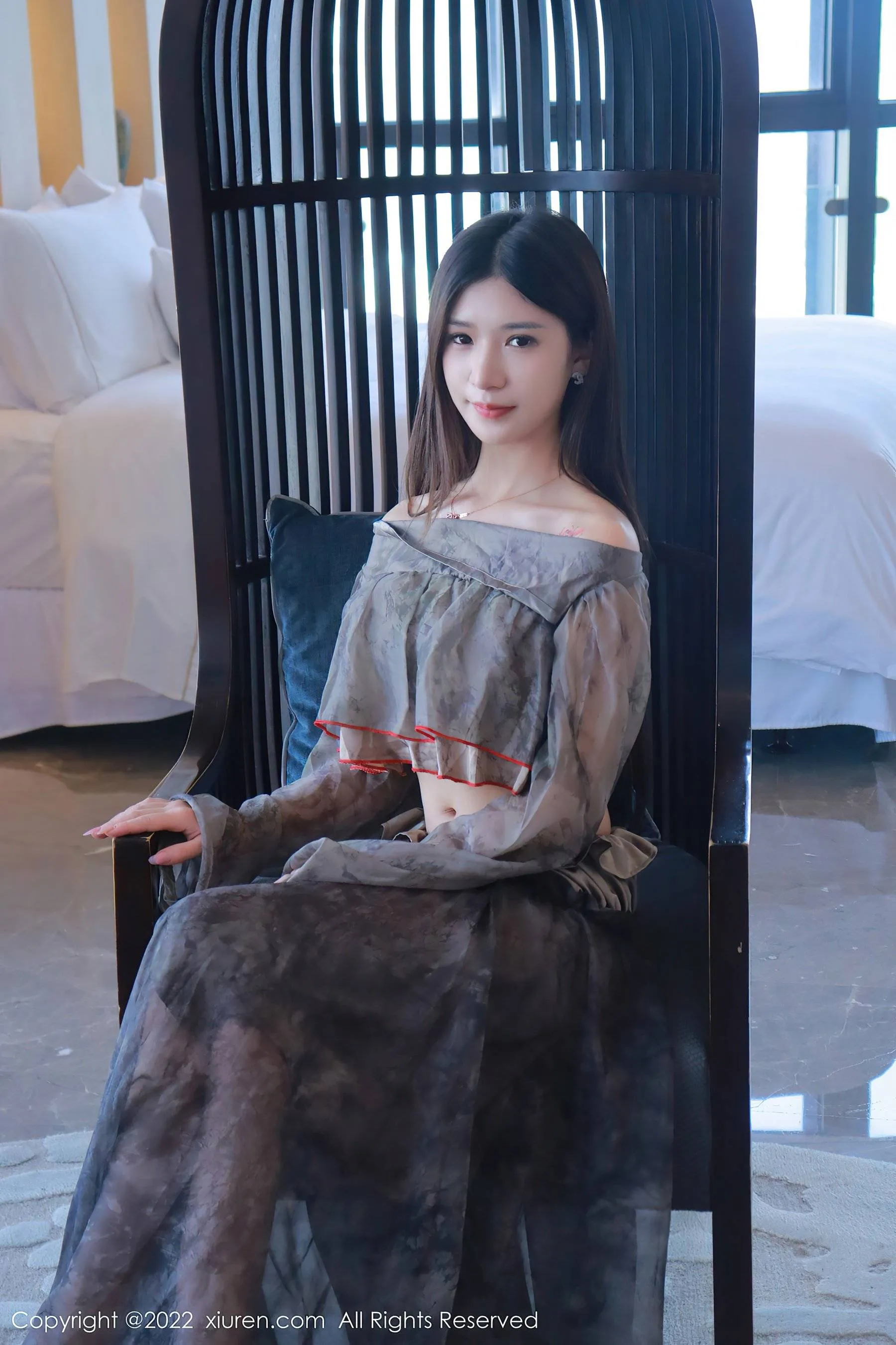  秀人网 No.5857 Hebe韩心雨第7张