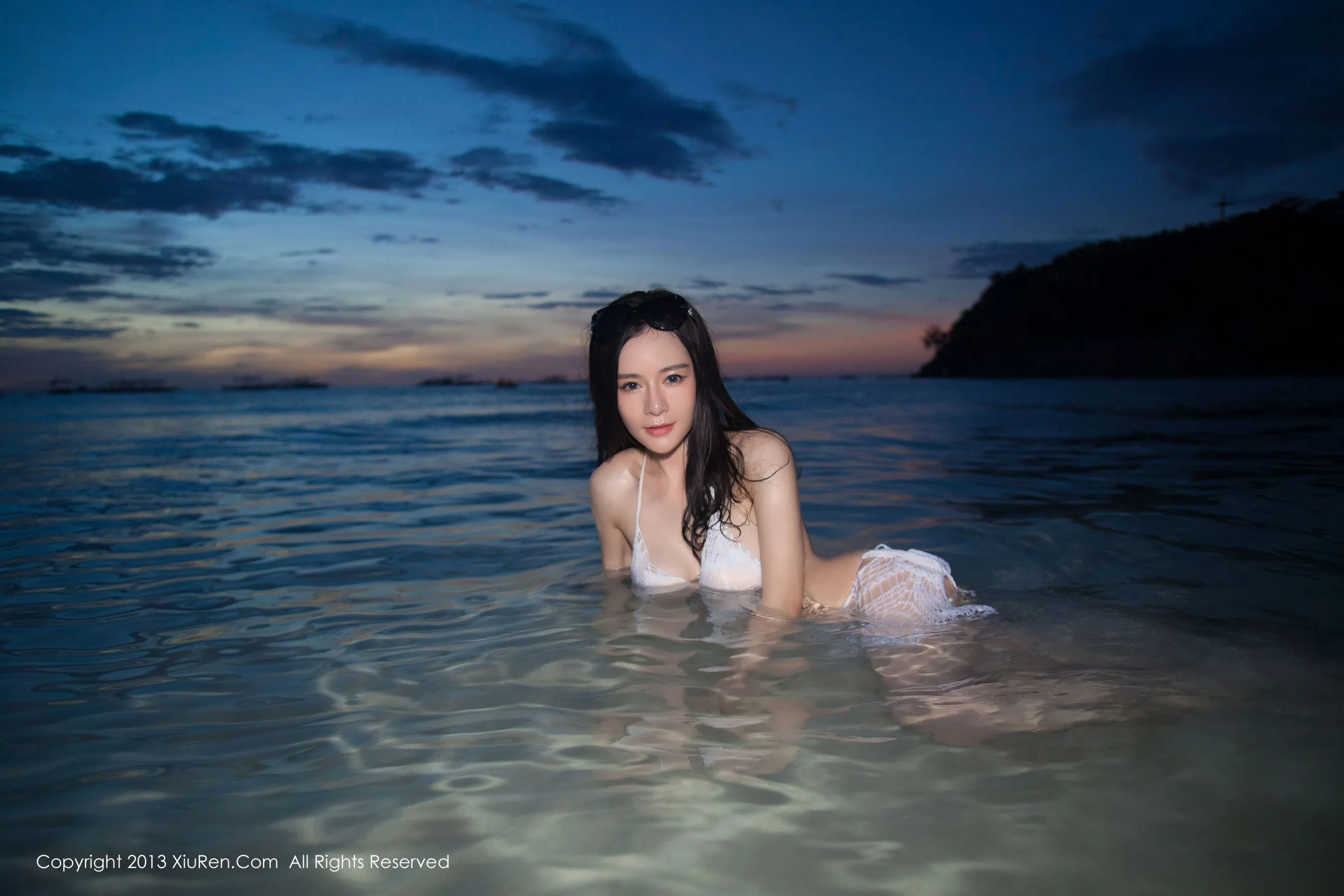  nancy小姿 &#038;海边唯美比基尼系列 秀人网 No.069第16张