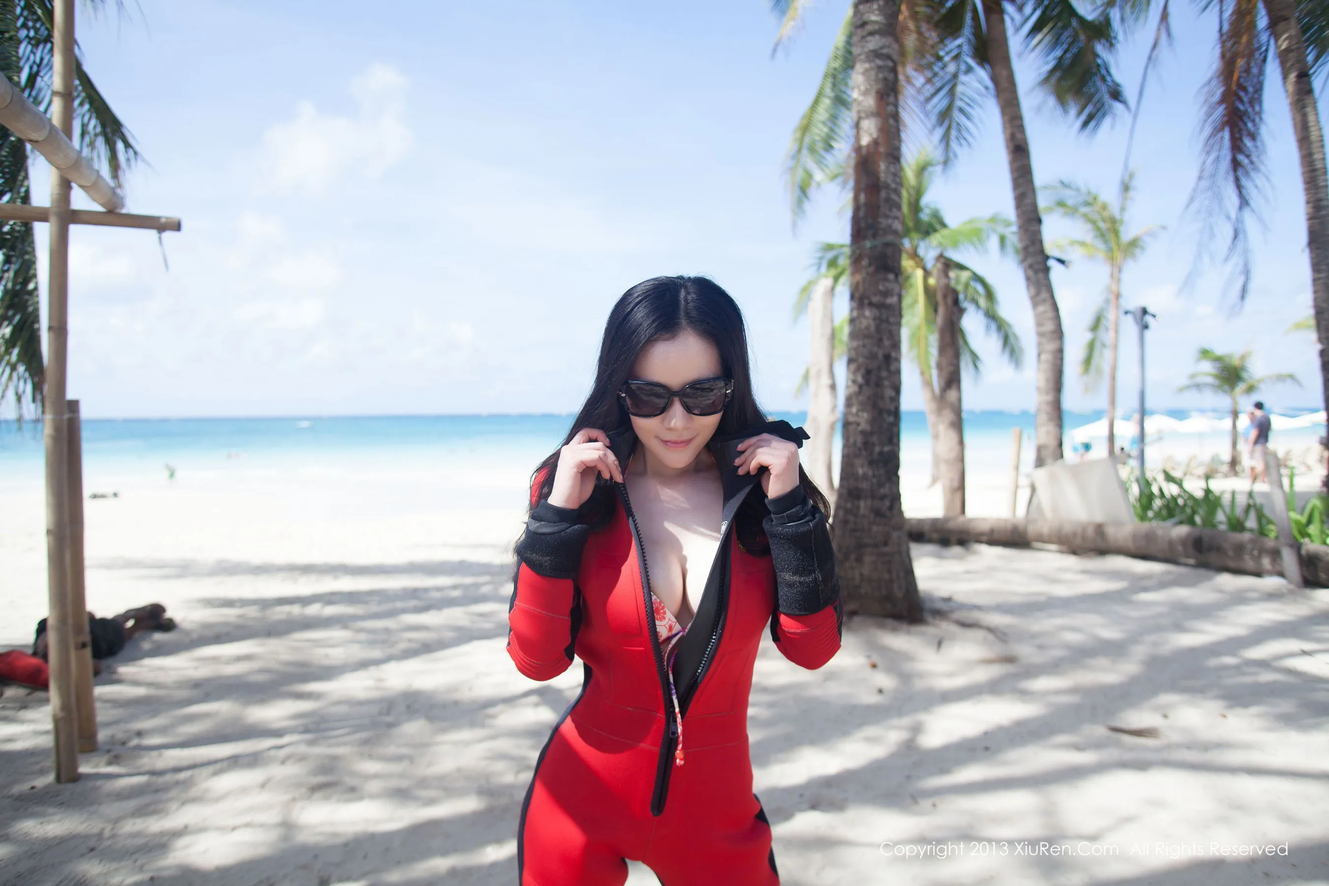  nancy小姿 &#038;小清新泳装 秀人网 No.060第20张