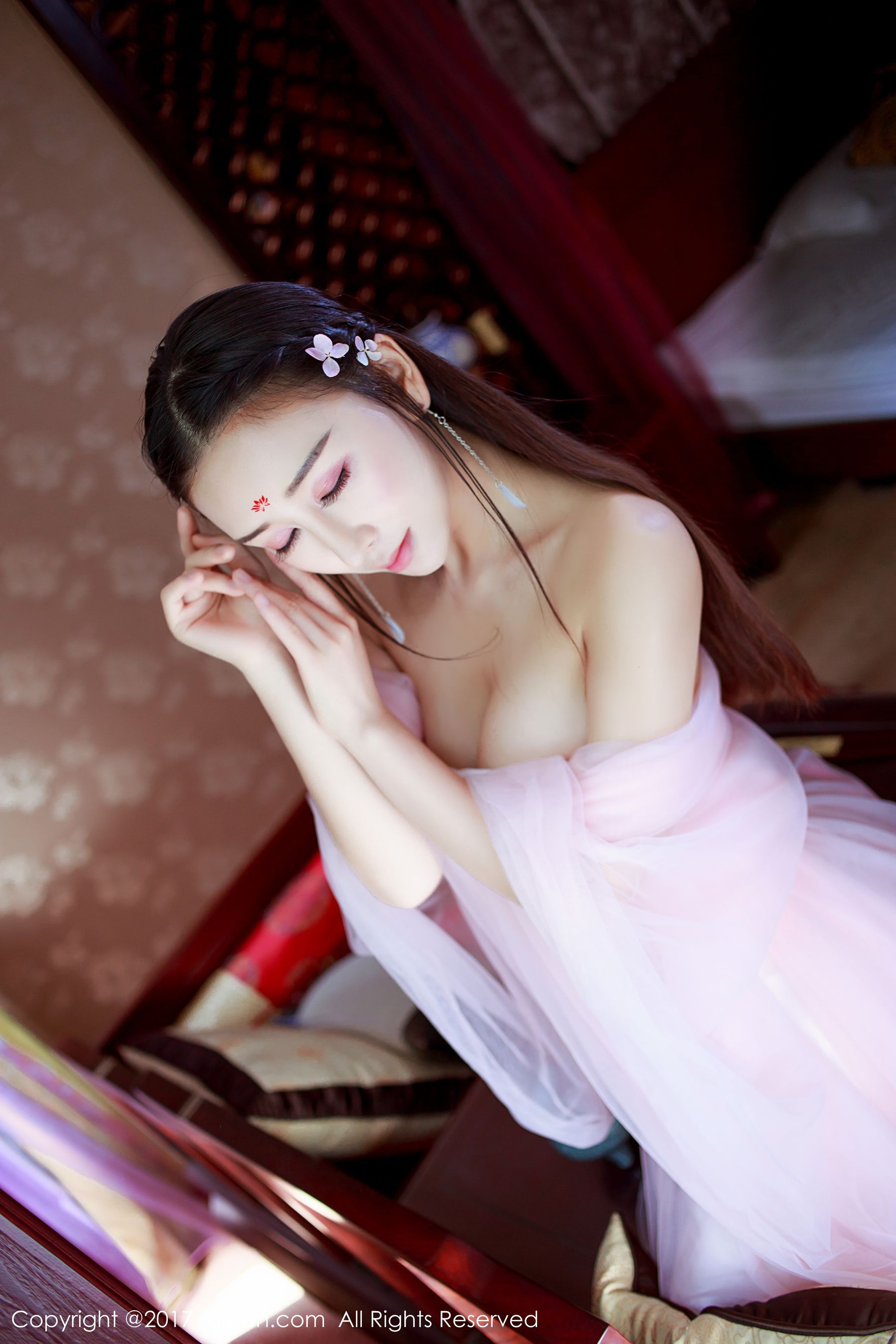  邹晶晶女王《古装女神》 秀人网XIUREN No.804第1张