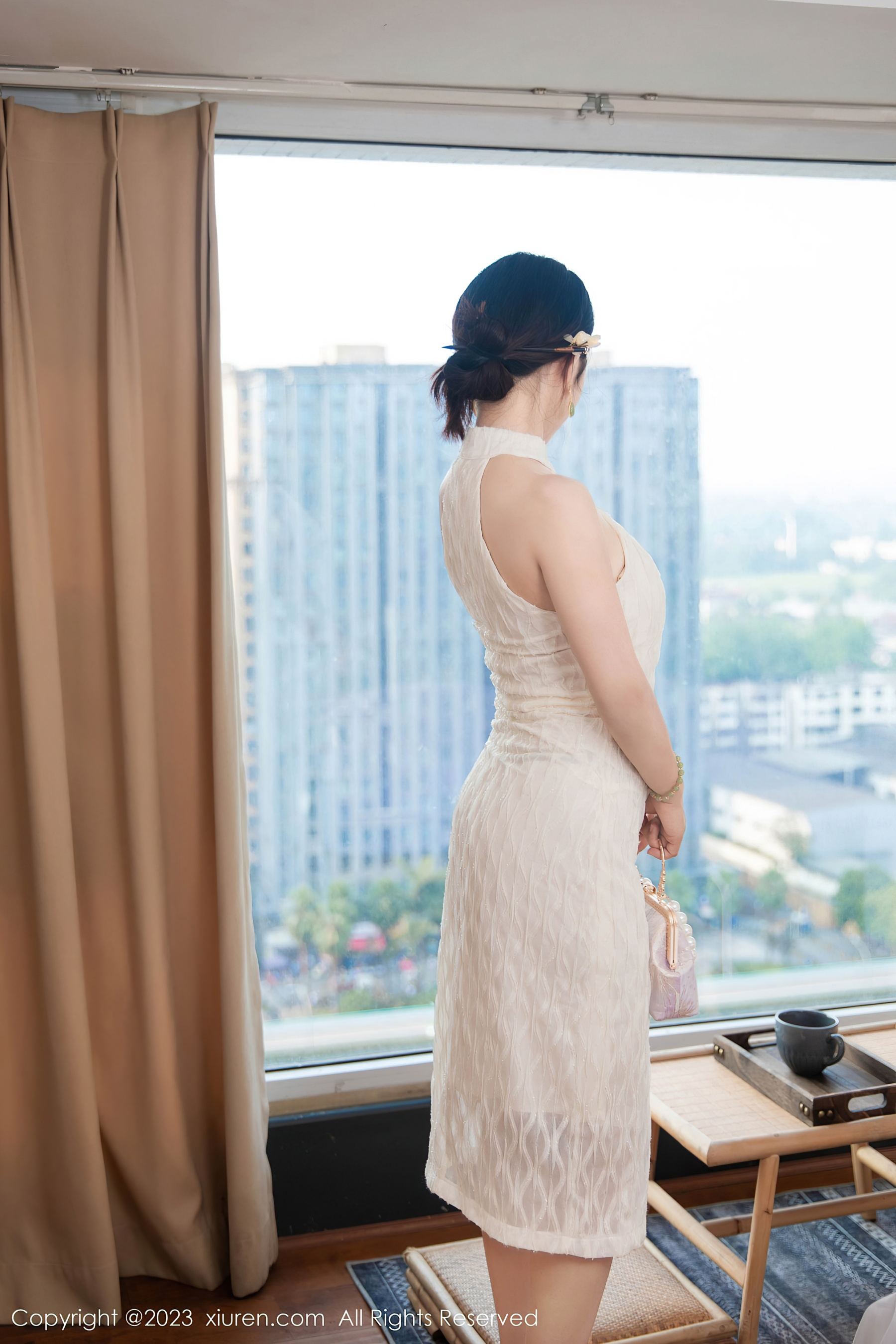 XiuRen 秀人 No.7435 严利娅Yuliya 旗袍美臀第23张