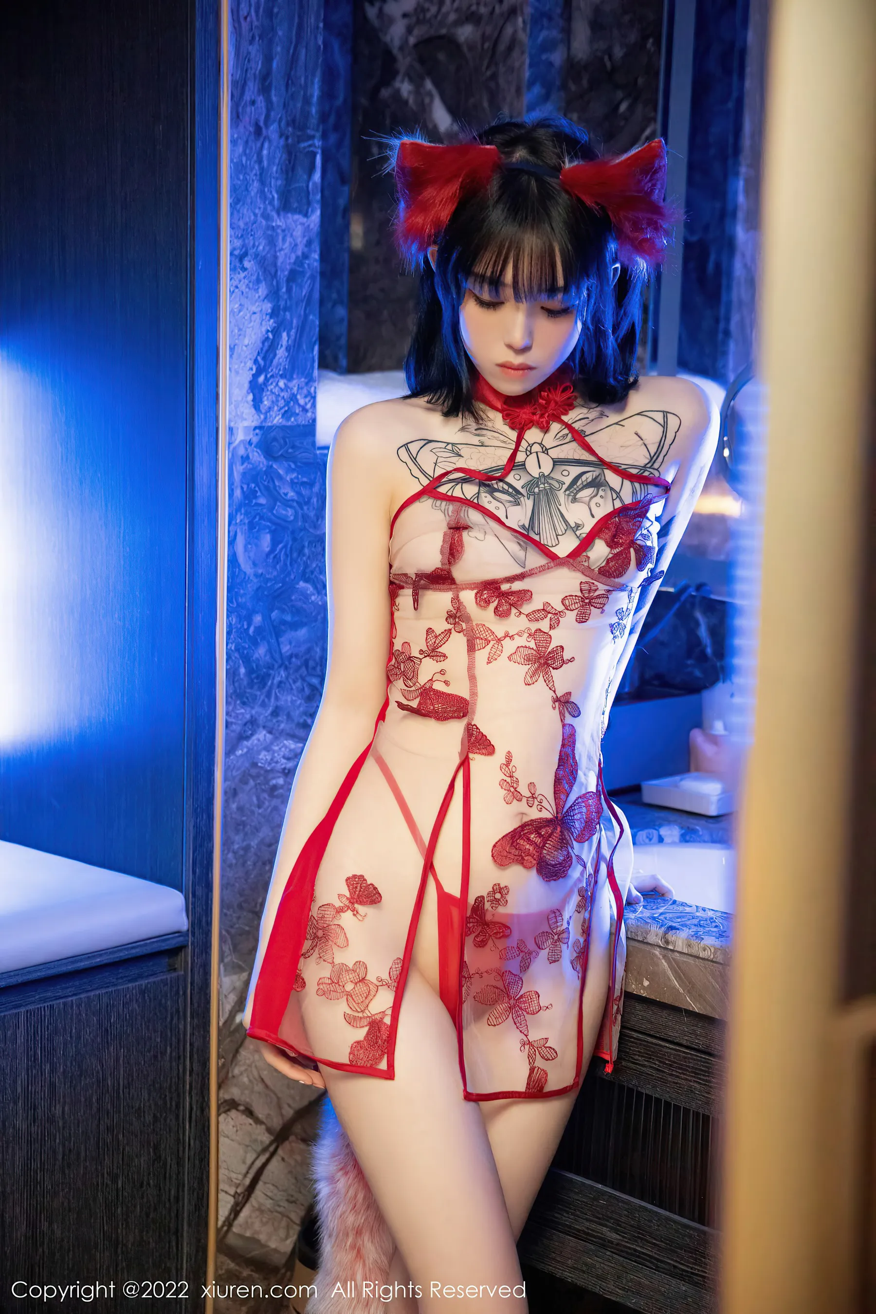  秀人网 No.4634 奶瓶. 清纯美腿情趣内衣第2张