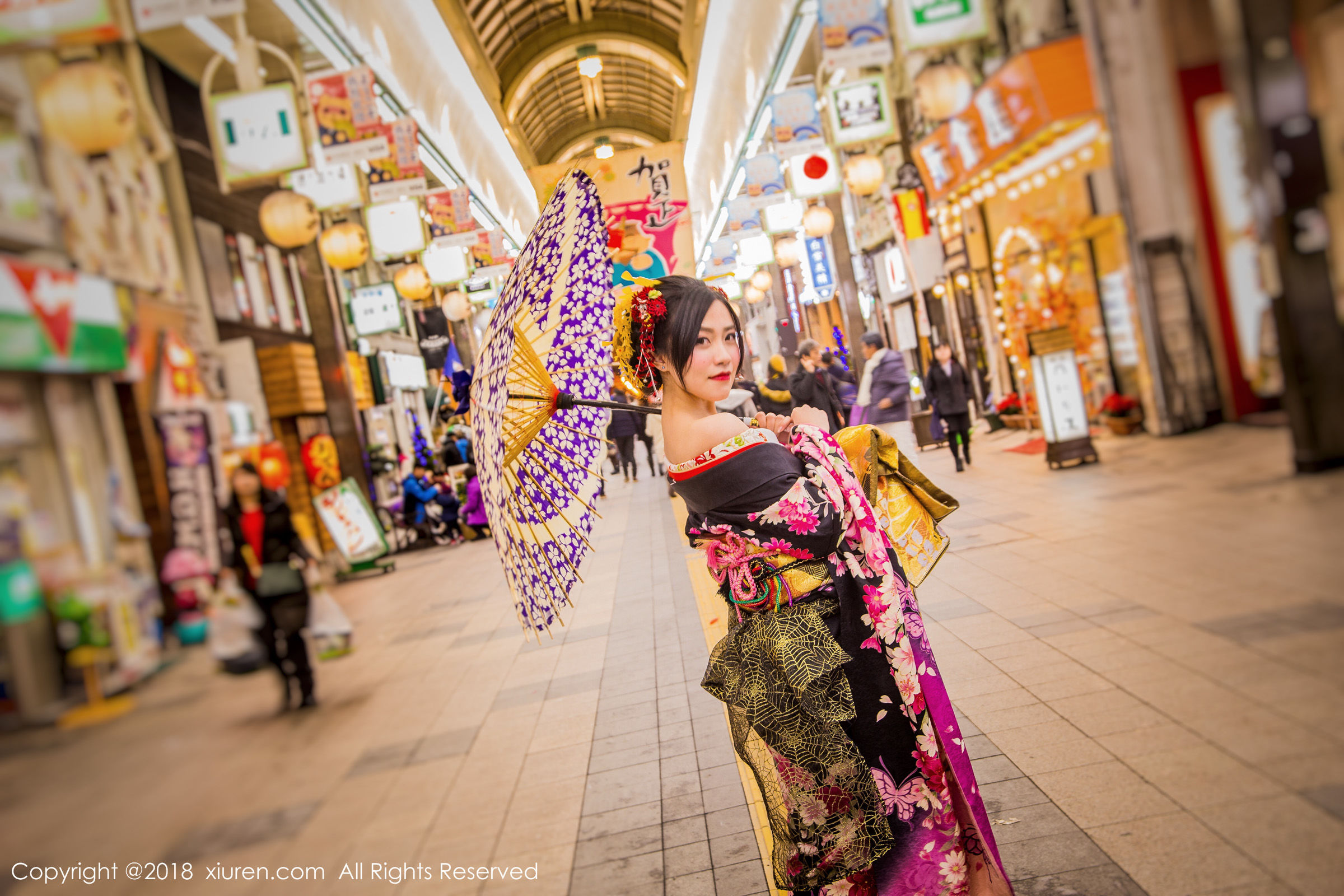 许诺Sabrina《花魁》 秀人 No.930第2张