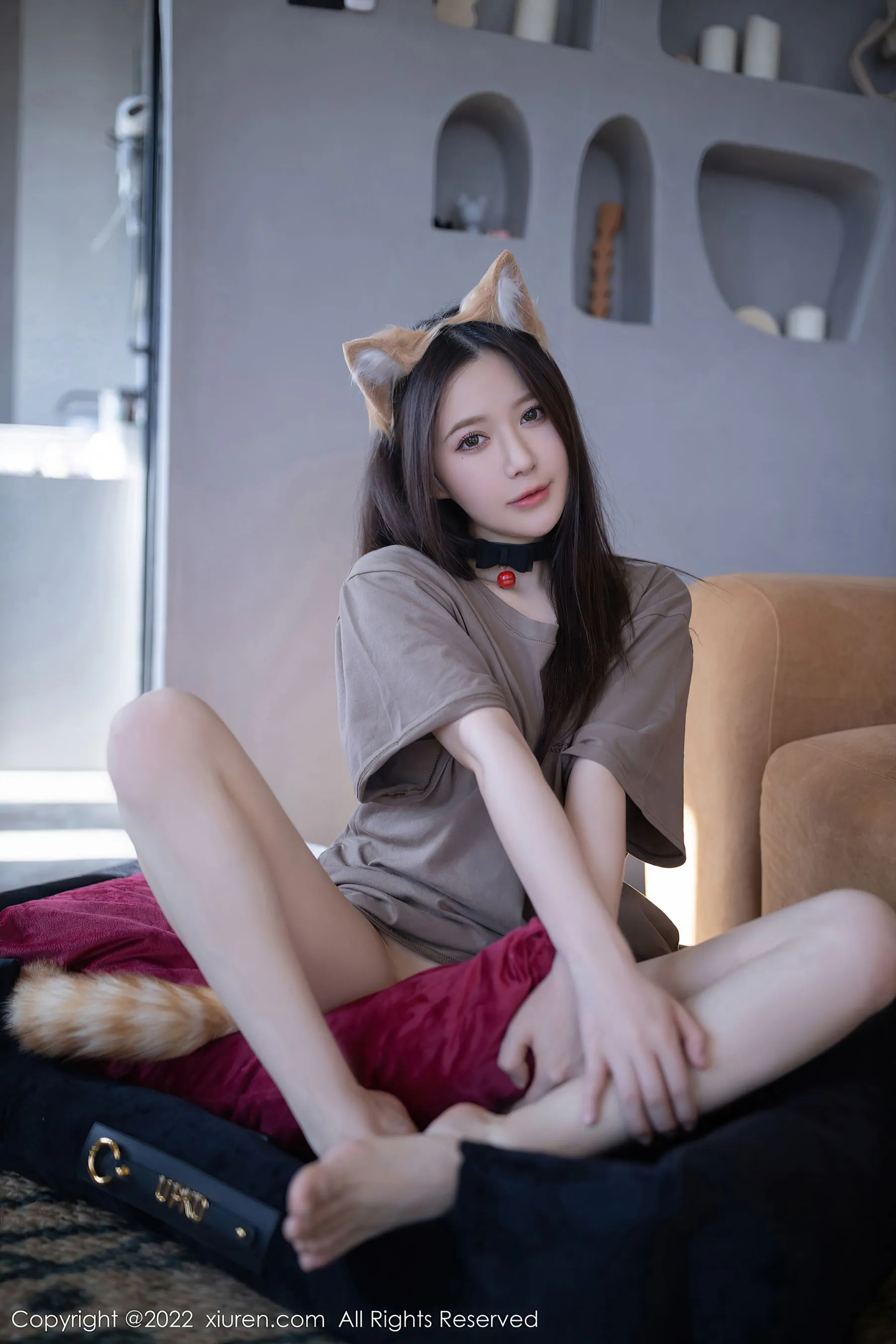  秀人网 No.5395 鱼子酱Fish 美臀美腿第17张