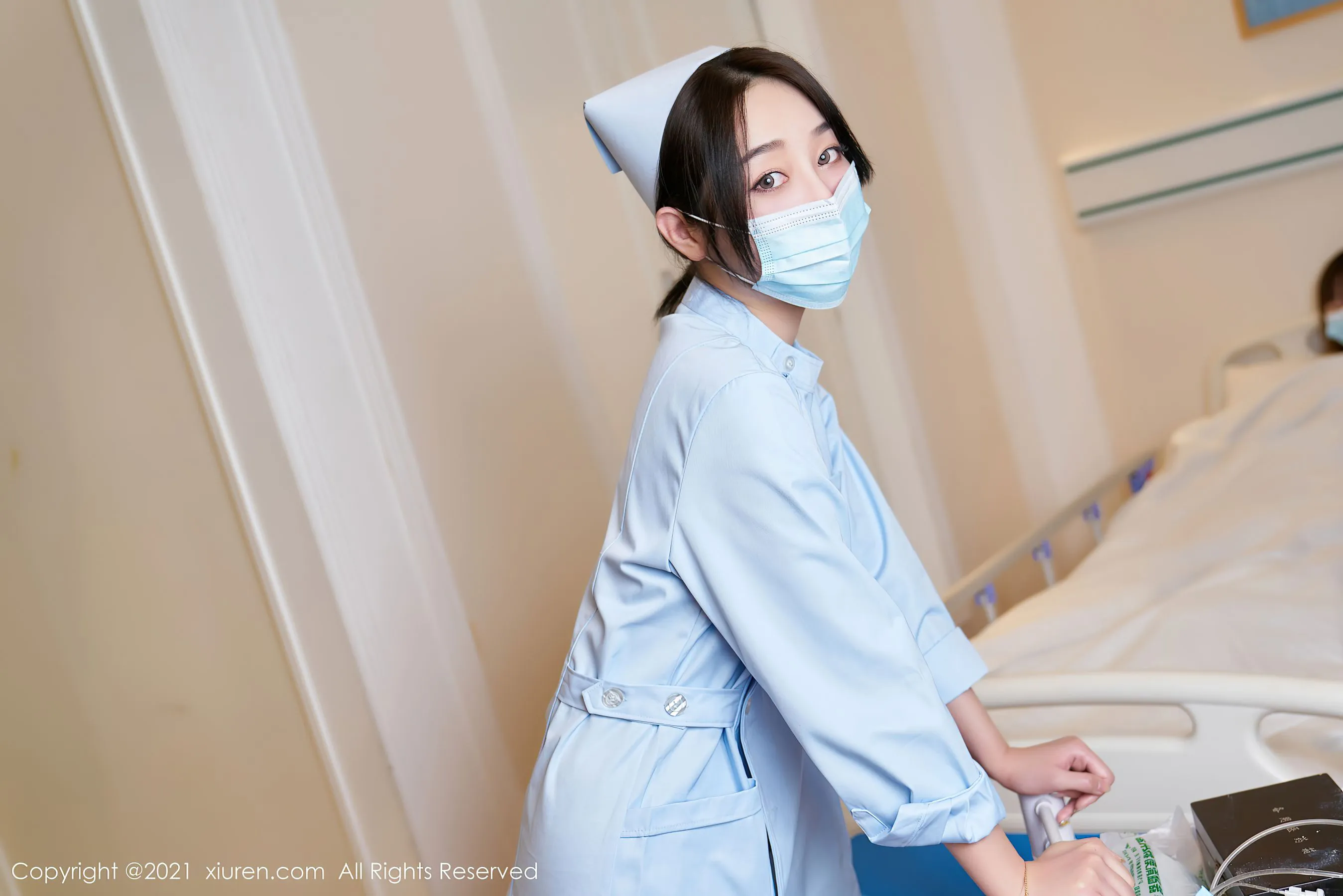  秀人 No.3060 @九月生&#038;@林子欣Freya第2张