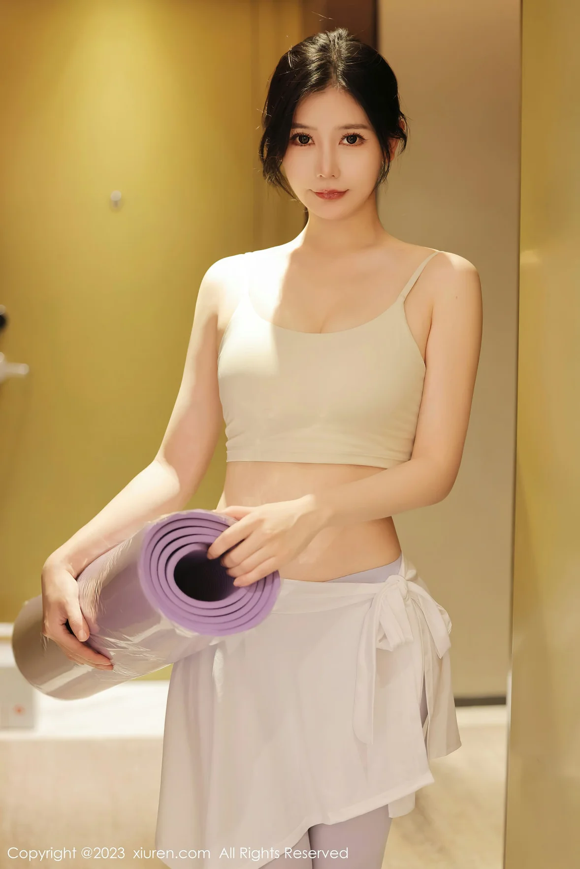  XiuRen 秀人 No.7294 尹甜甜 瑜伽写真广州旅拍 [68P]第1张