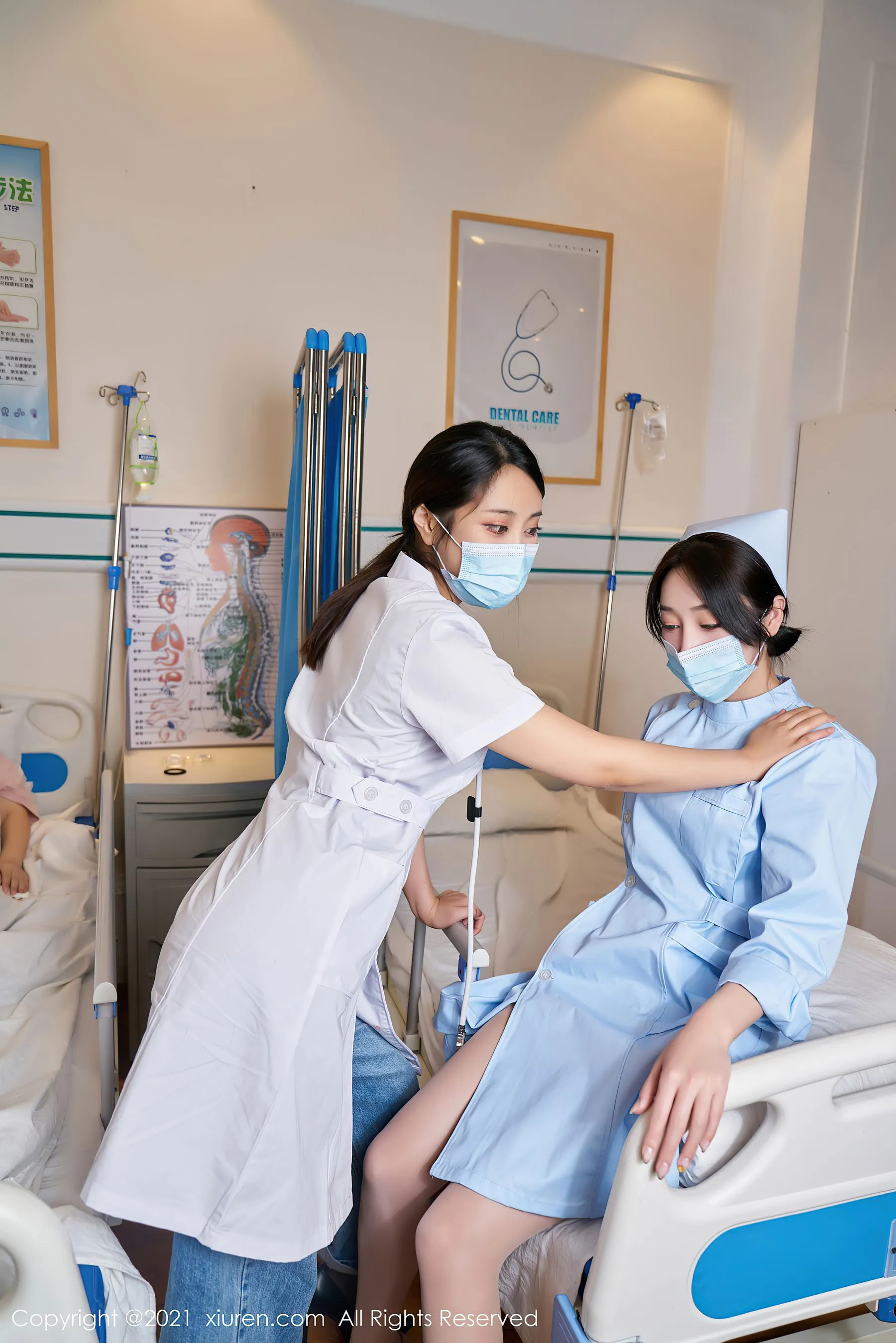  秀人 No.3060 @九月生&#038;@林子欣Freya第4张