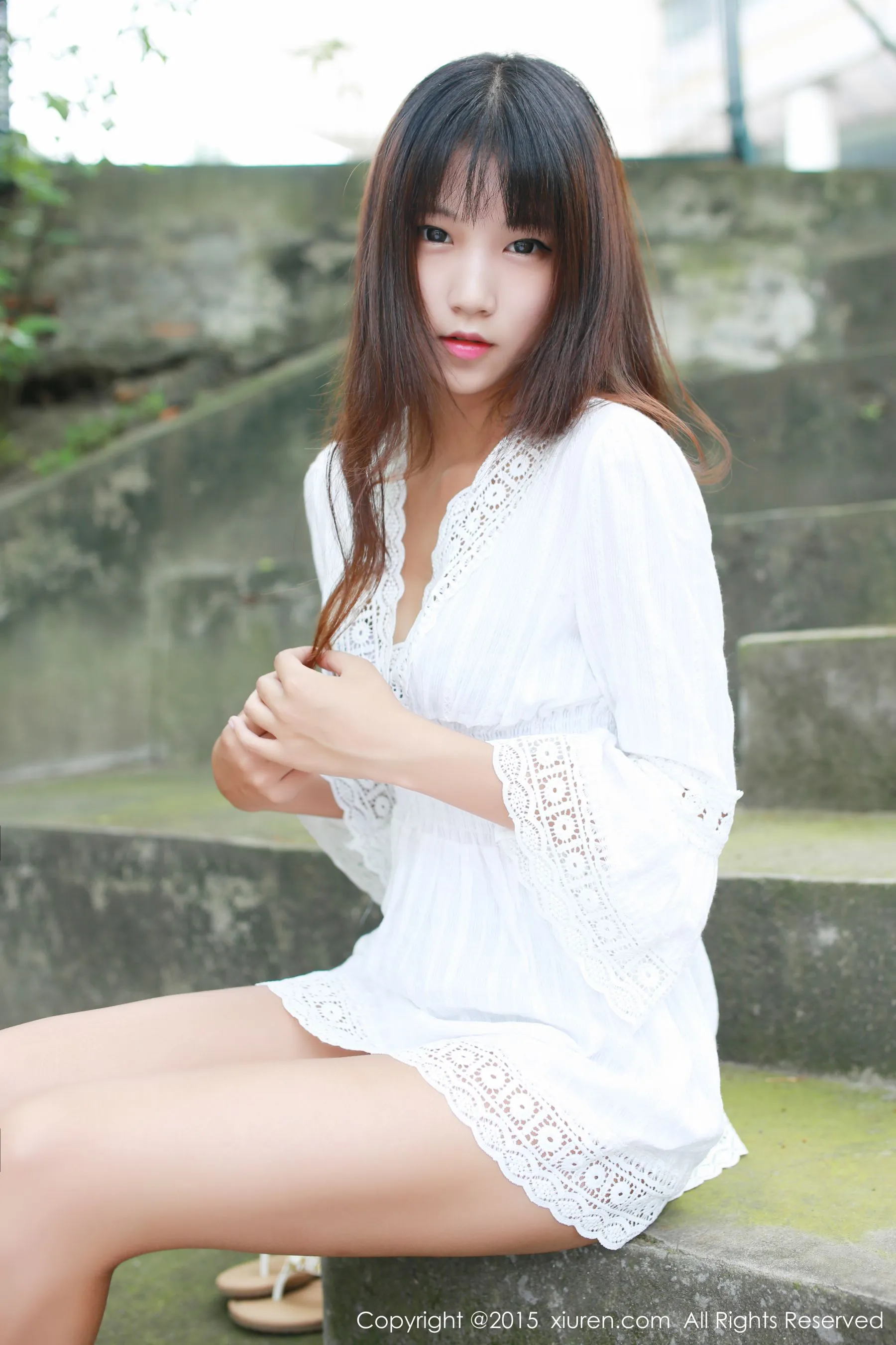 徐畅和徐畅《室外+室内小清新系列》 秀人网 No.357第4张