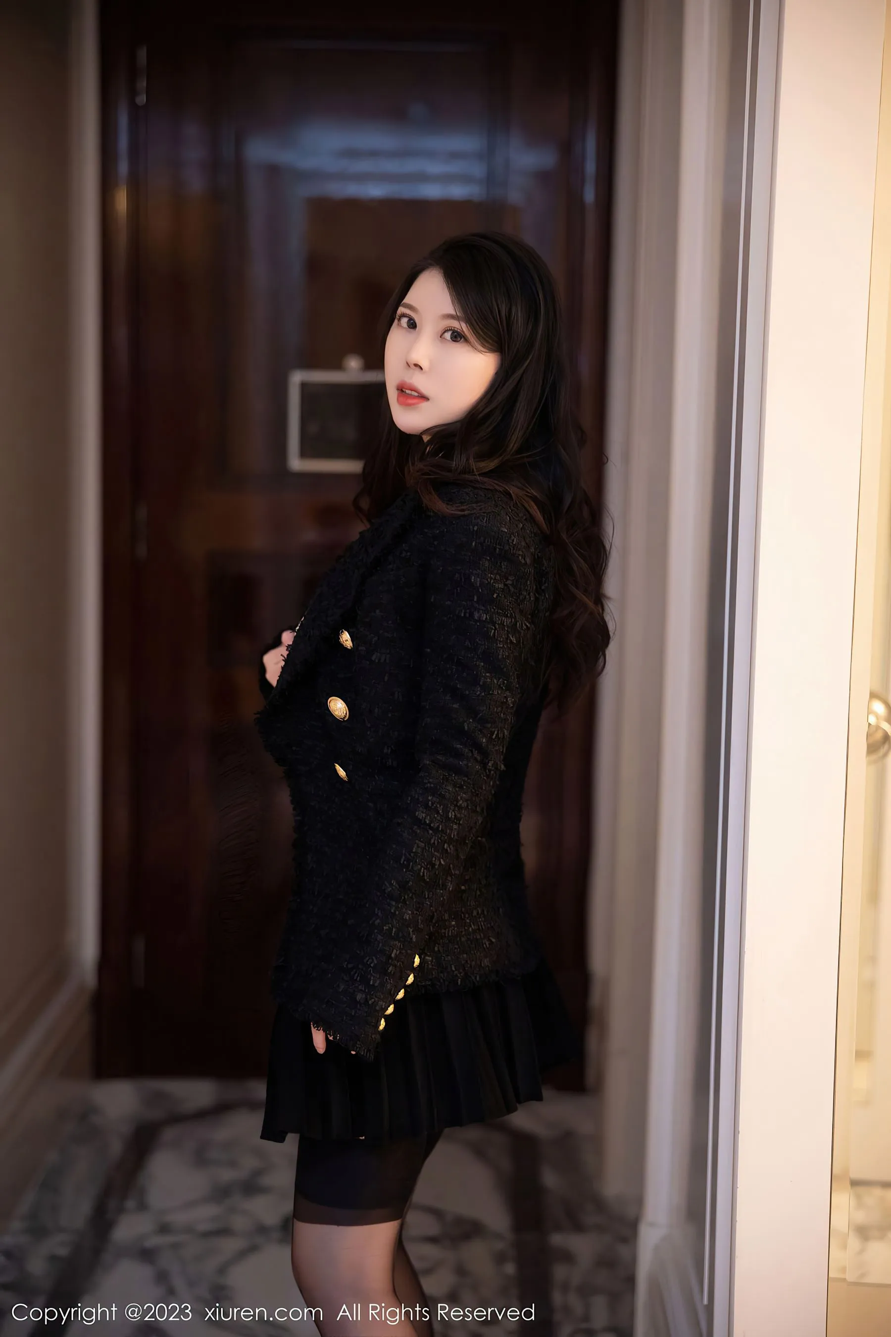  秀人网 No.6147 白茹雪 黑丝美臀第37张