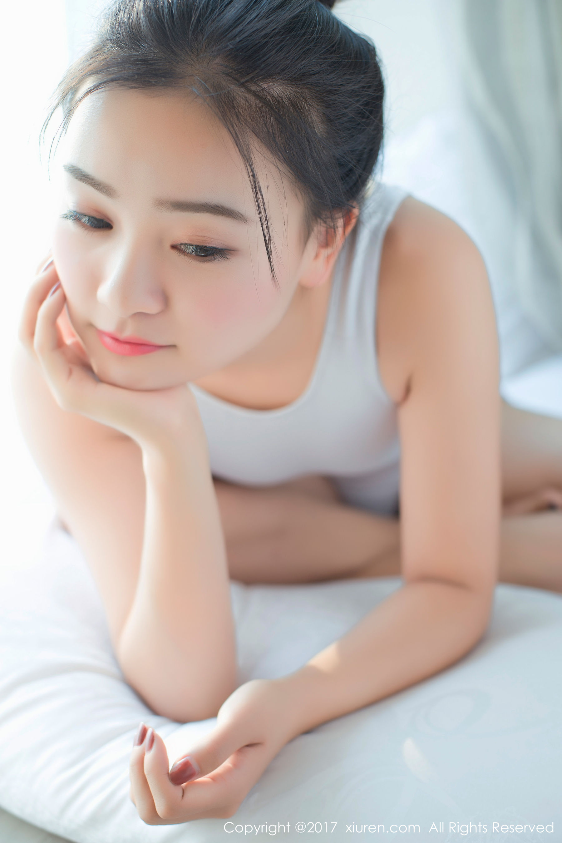 芈琳娜《死库水、低胸体操服》 秀人网XIUREN No.684第13张