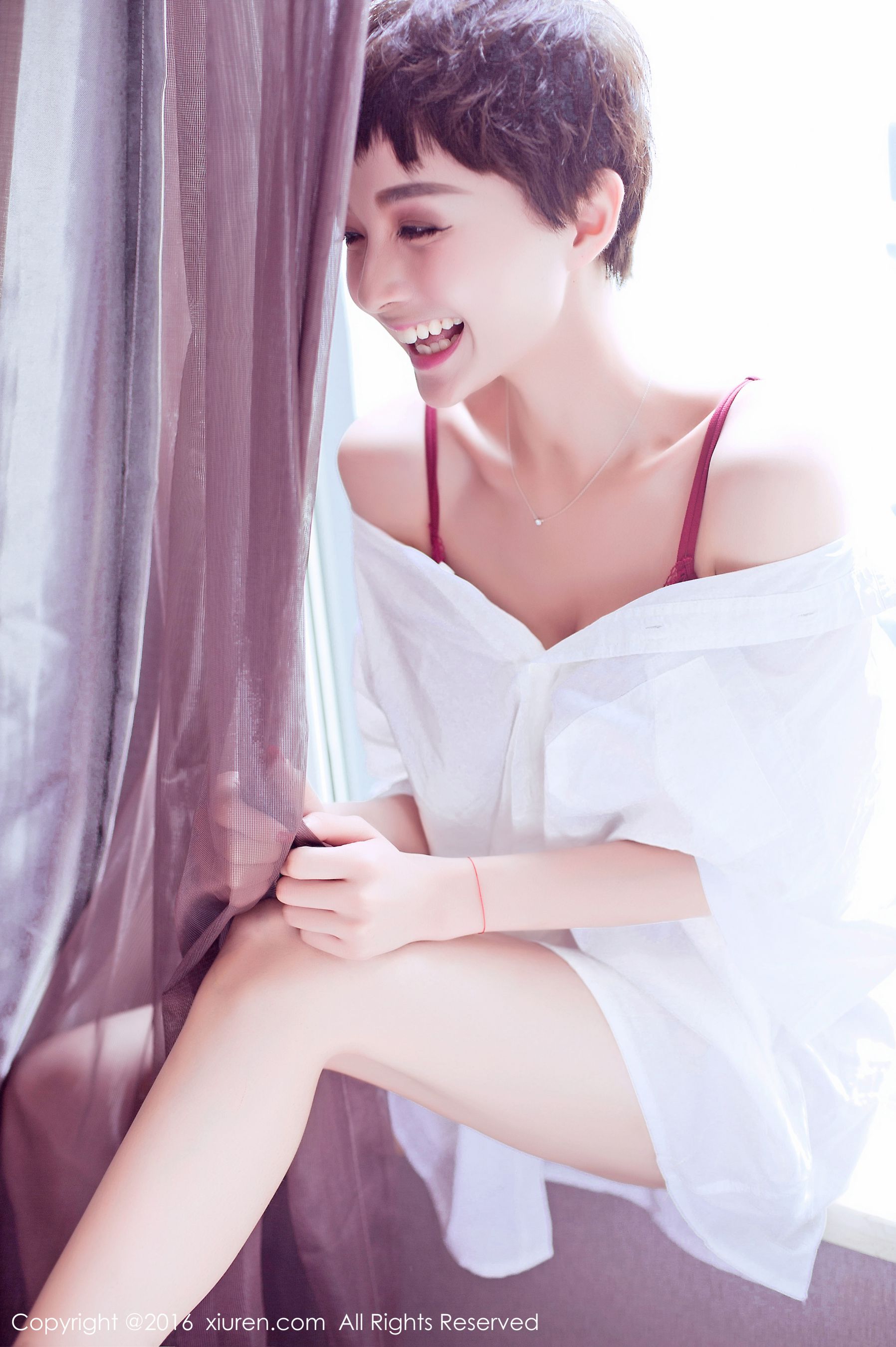  baby_kiki《制服衬衣、休闲内衬、浴缸湿身》 秀人网 No.600第17张