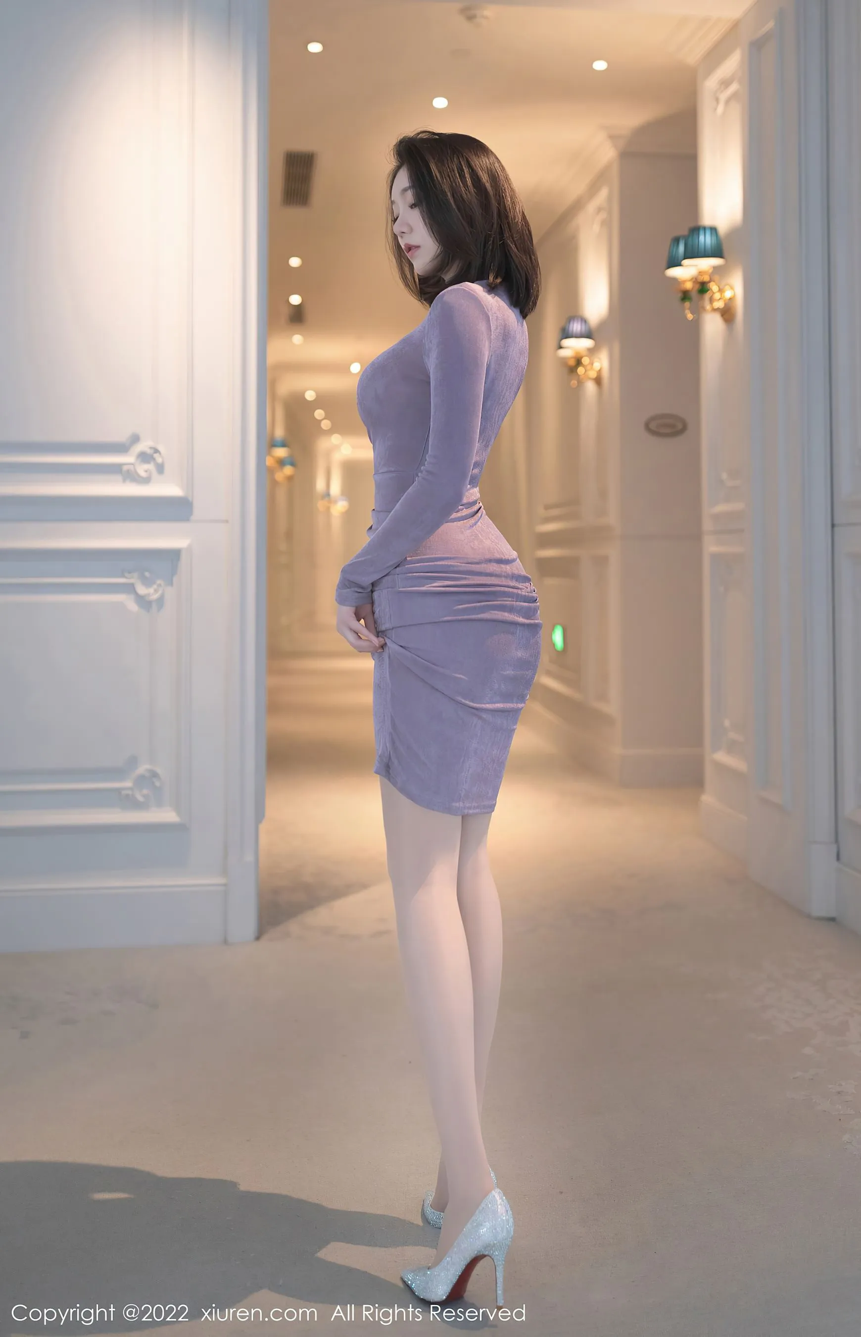  秀人网 No.4890 安然anran 冷艳气质第12张