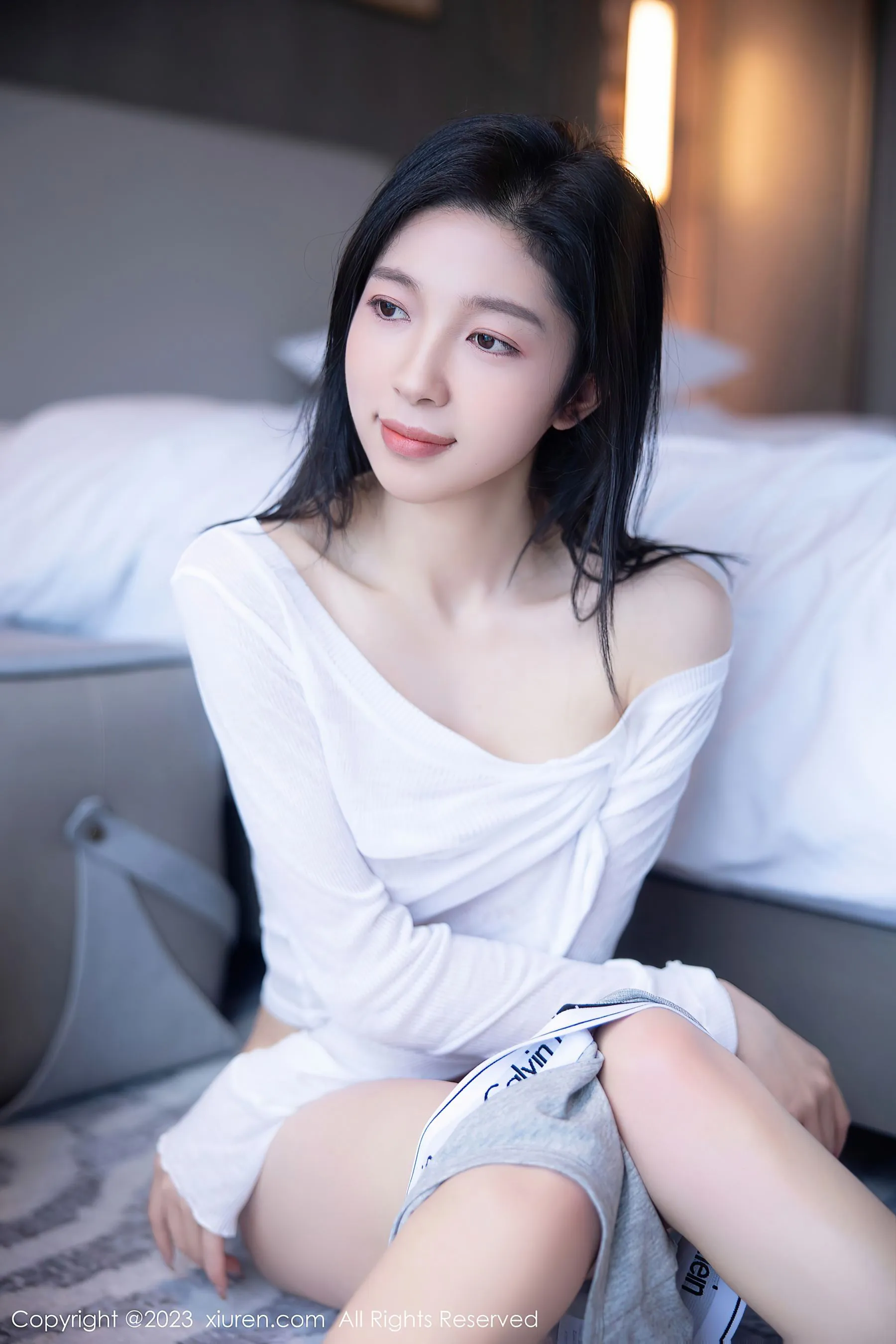  秀人网 No.6619 茜茜Kimi 清纯美腿第23张