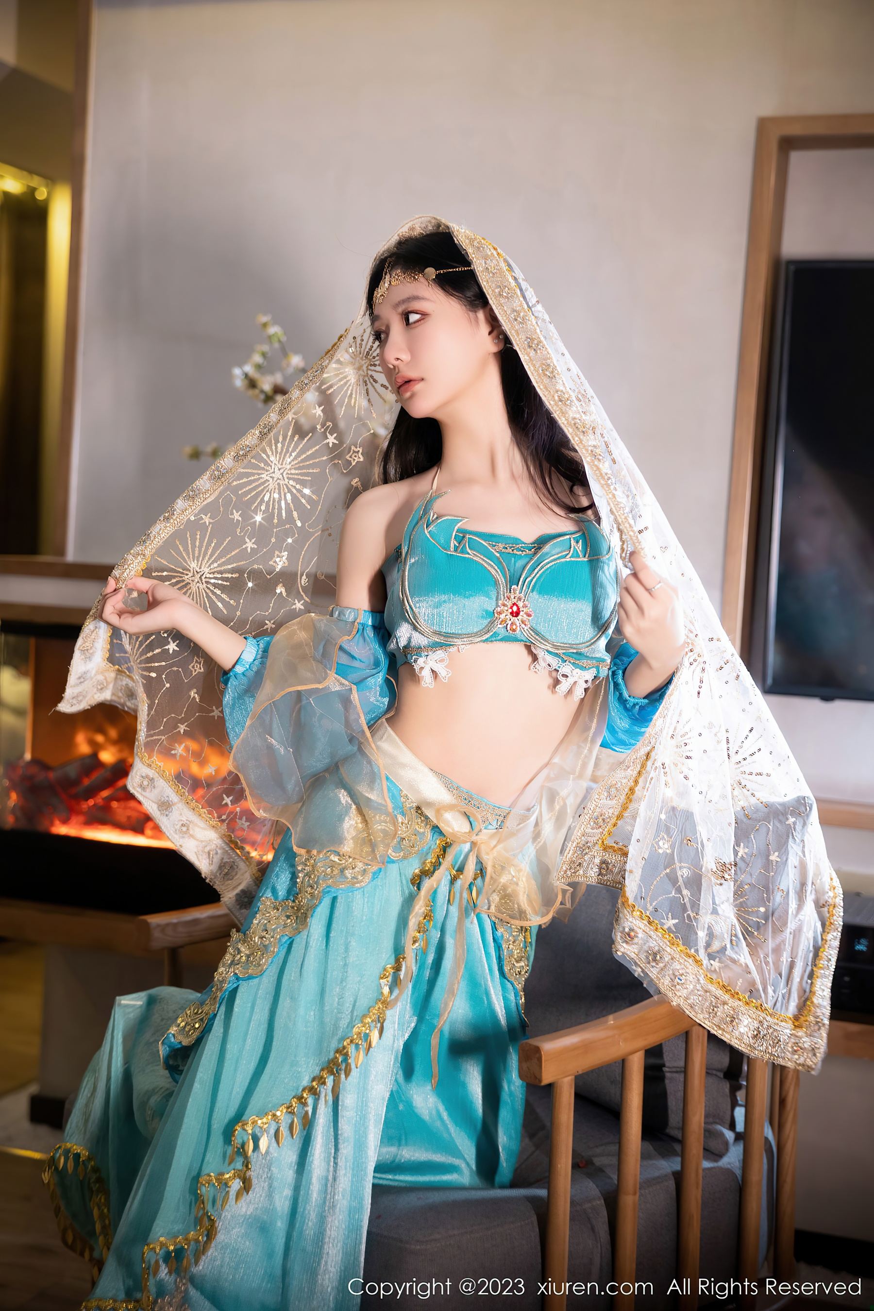  XiuRen 秀人 No.7469 幼幼 西域舞娘美腿第7张