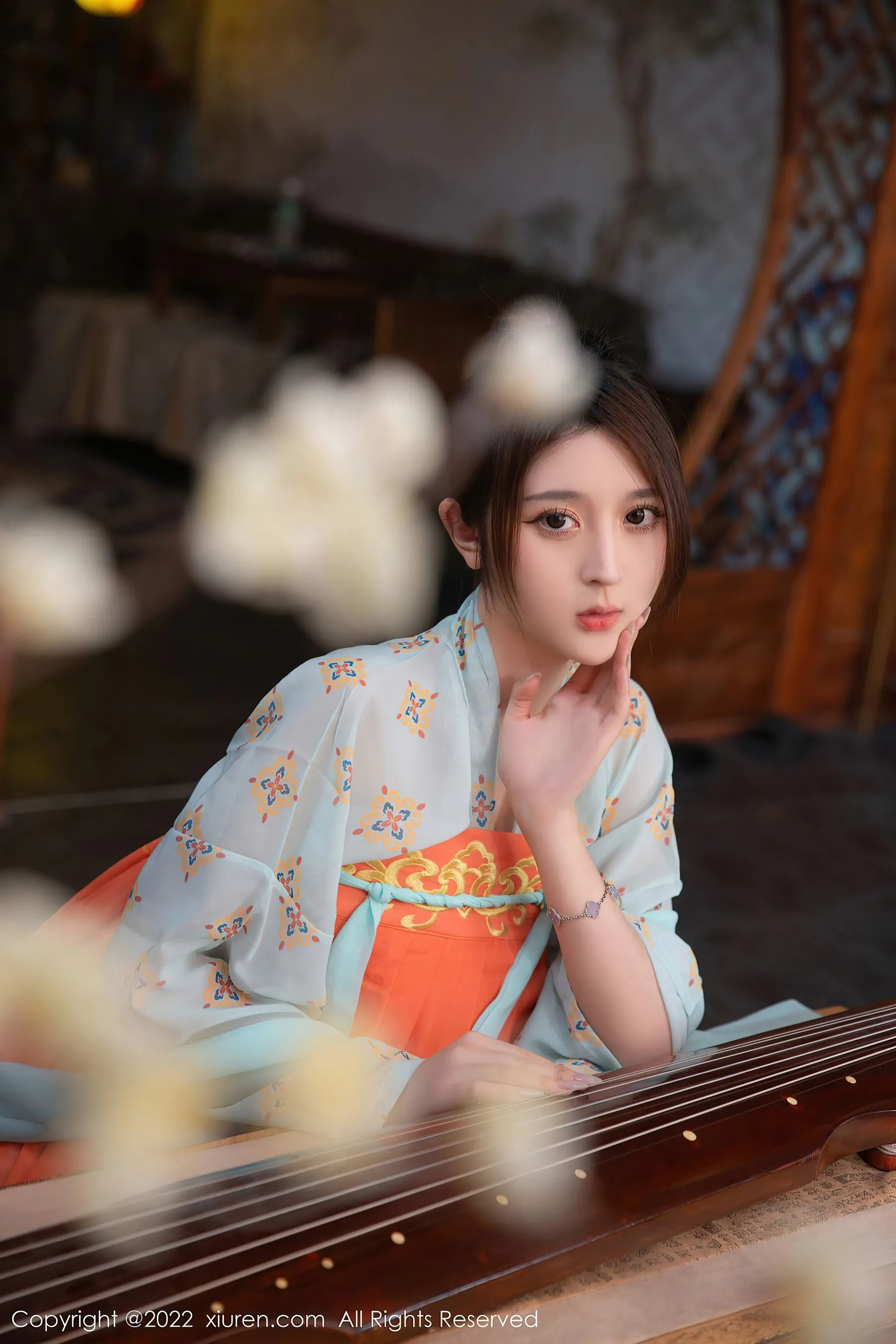  秀人网 No.5772 夏甜甜 古装美腿第15张