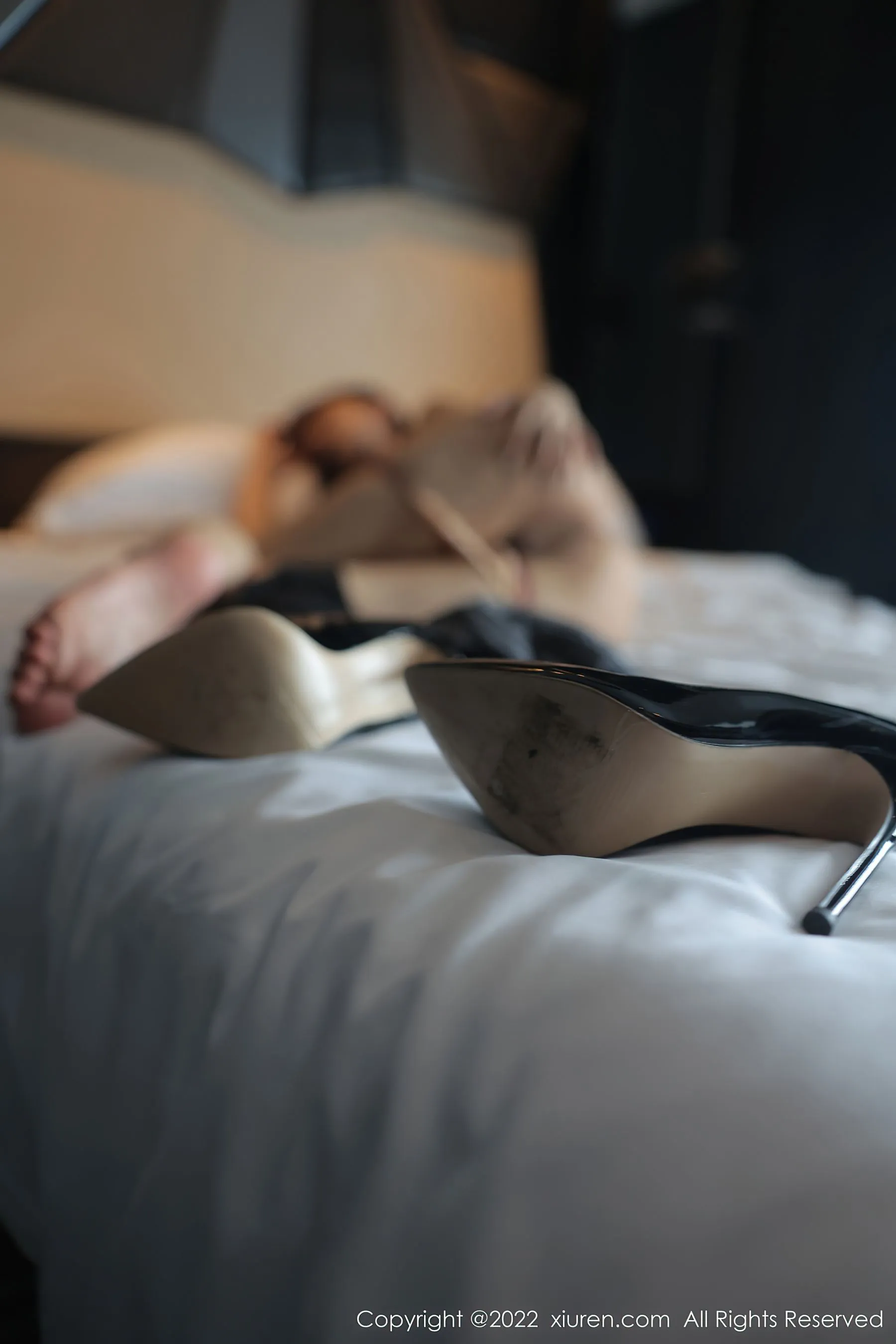  秀人网 No.5691 顾楚楚Maily 黑丝美腿第9张