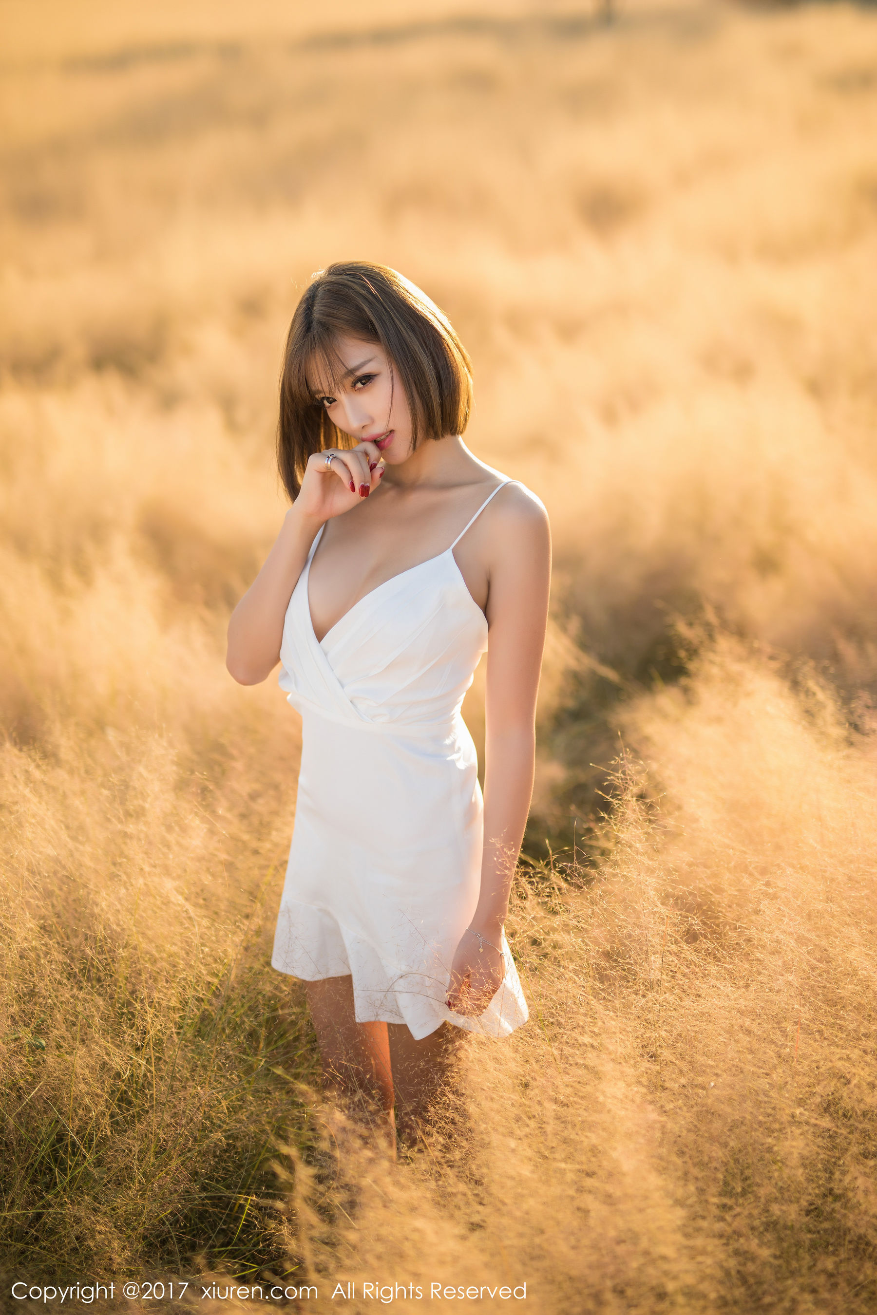 甜美女神@杨晨晨sugar《性感室外写真》 秀人 NO.847第7张