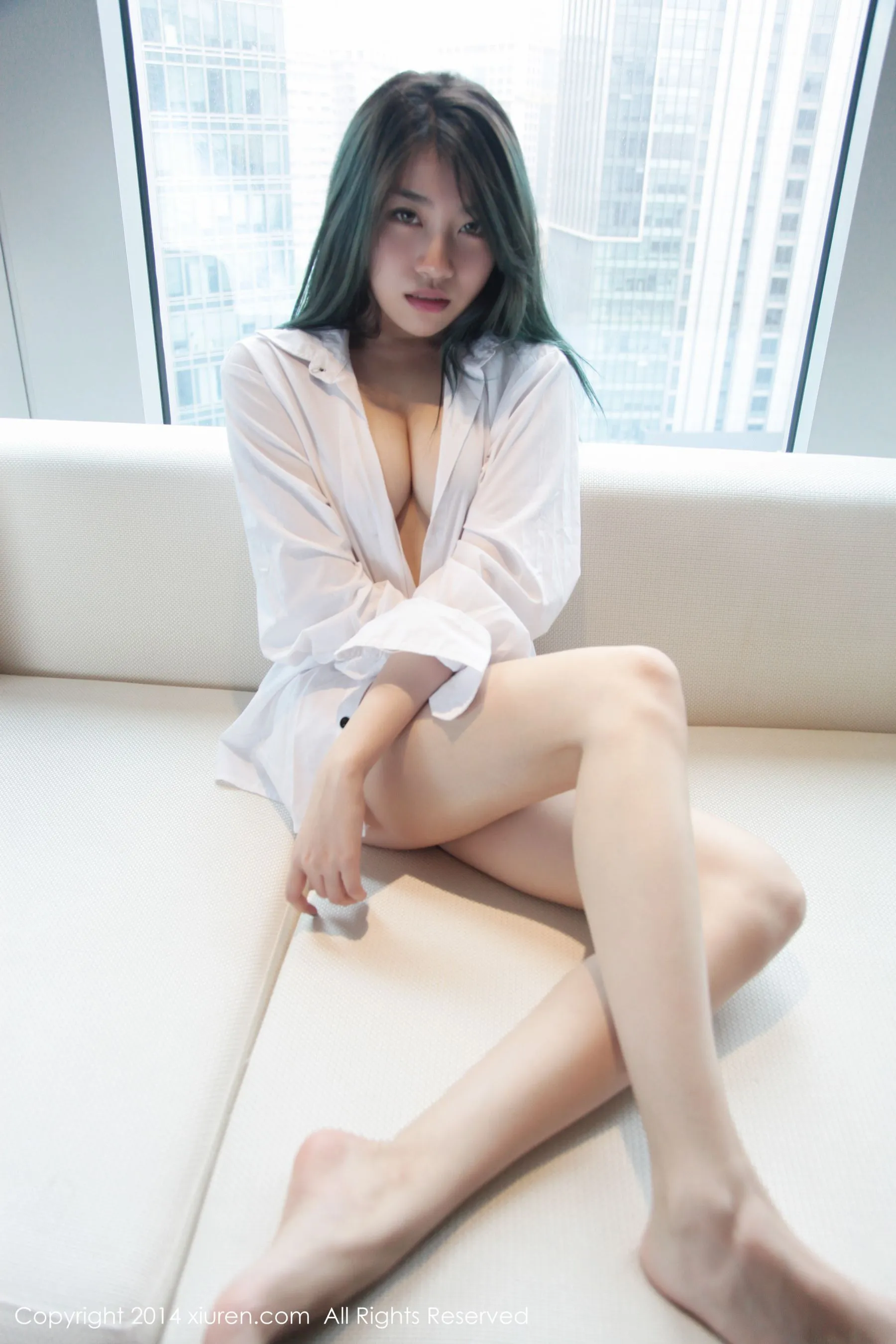 许诺Sabrina秀人网首次完整套图 秀人网 No.134第18张