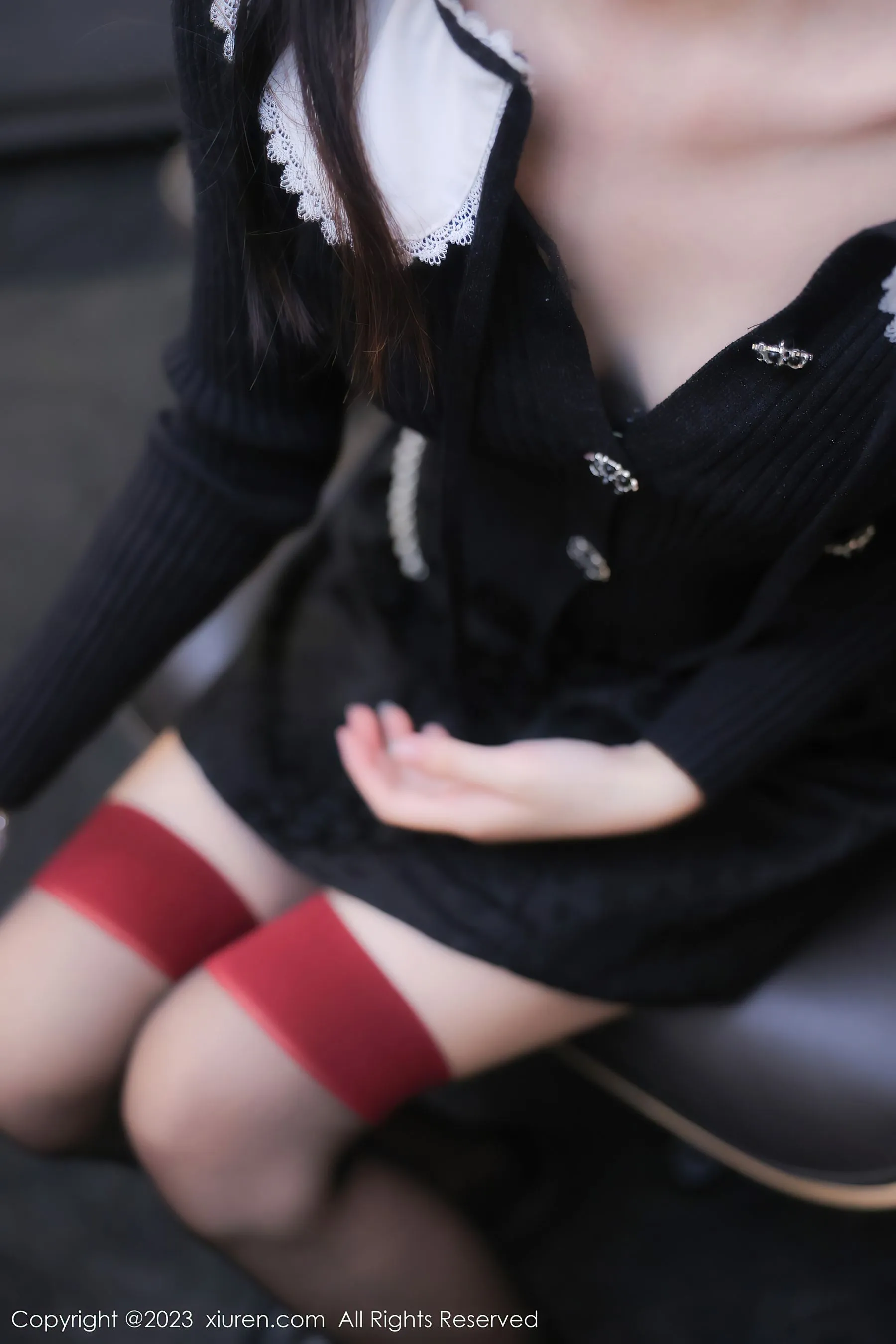  秀人网 No.6724 幼幼 黑丝美腿第26张