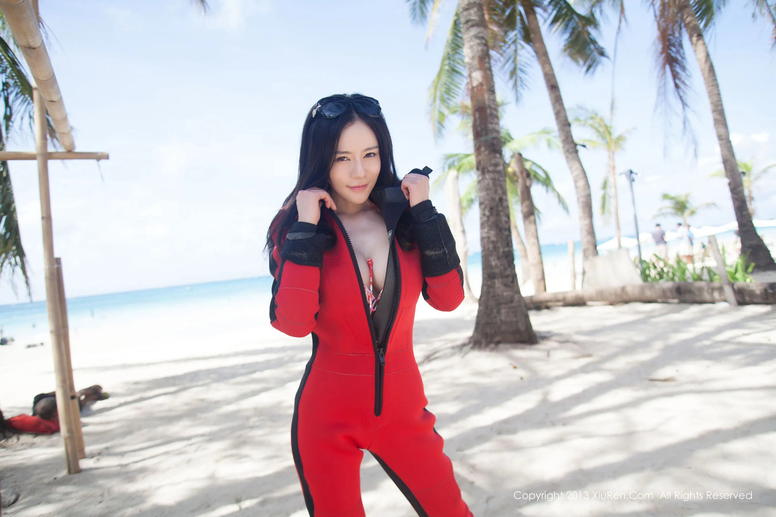  nancy小姿 &#038;小清新泳装 秀人网 No.060第21张