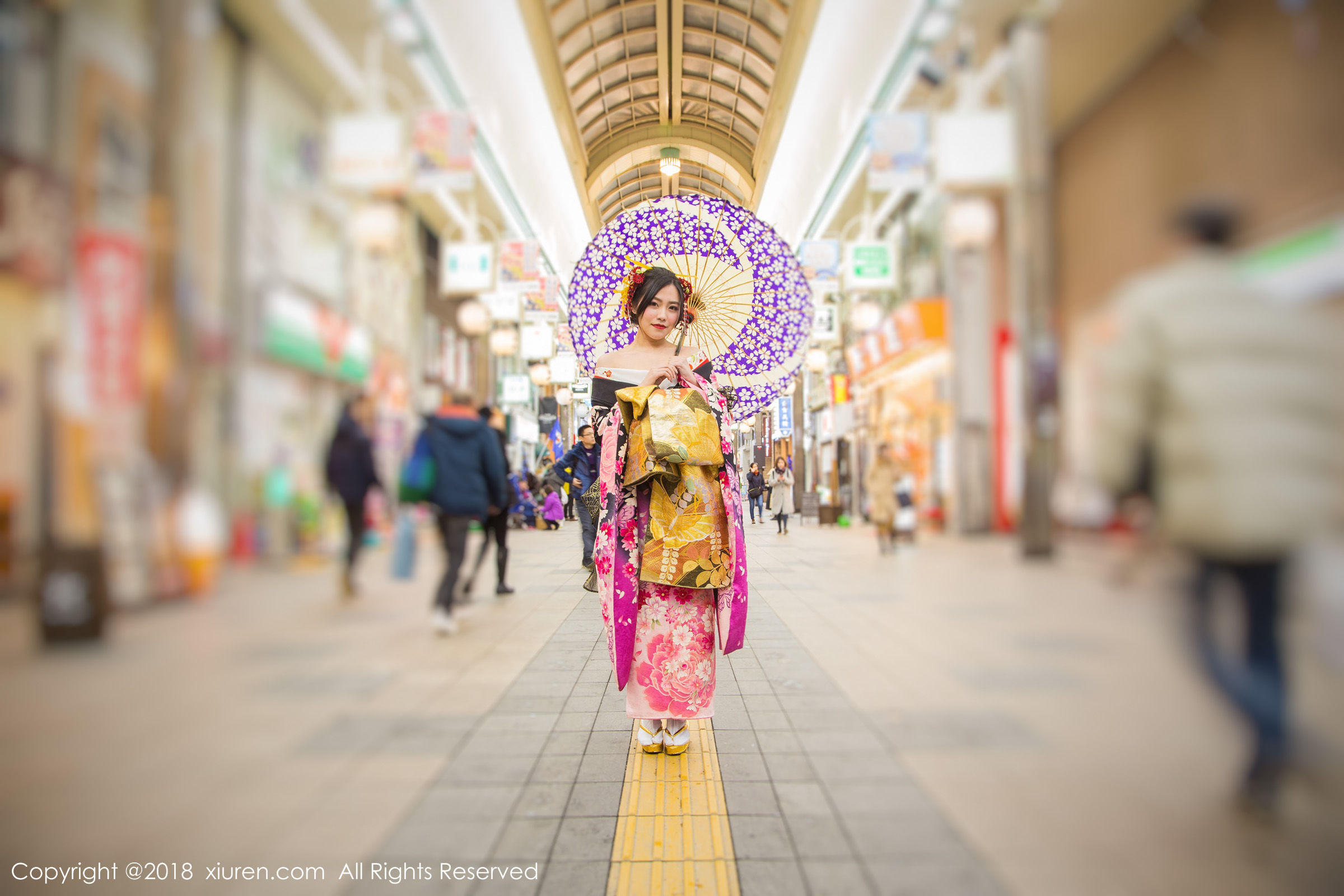 许诺Sabrina《花魁》 秀人 No.930第2张