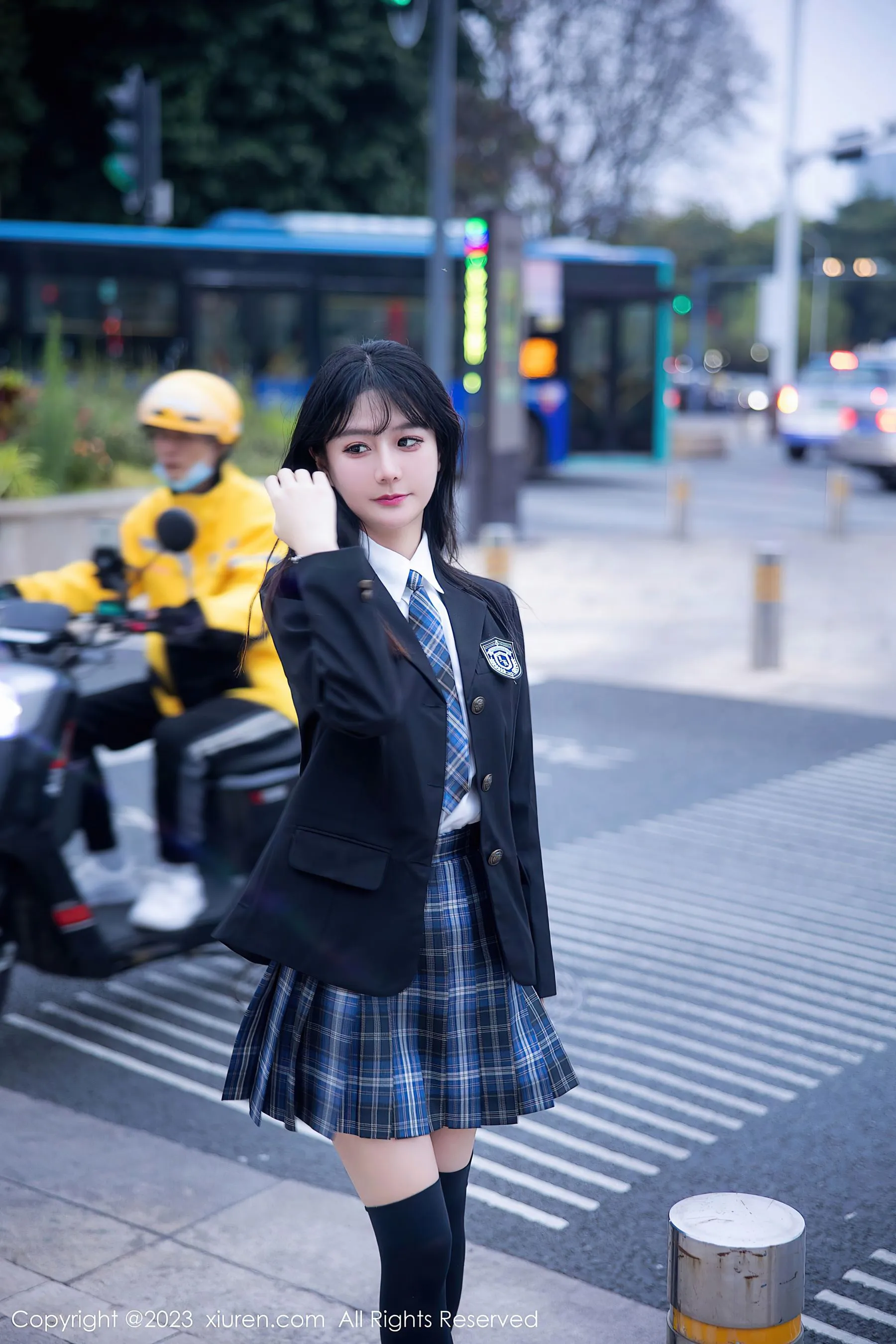  秀人网 No.6662 幼幼 制服美腿第13张