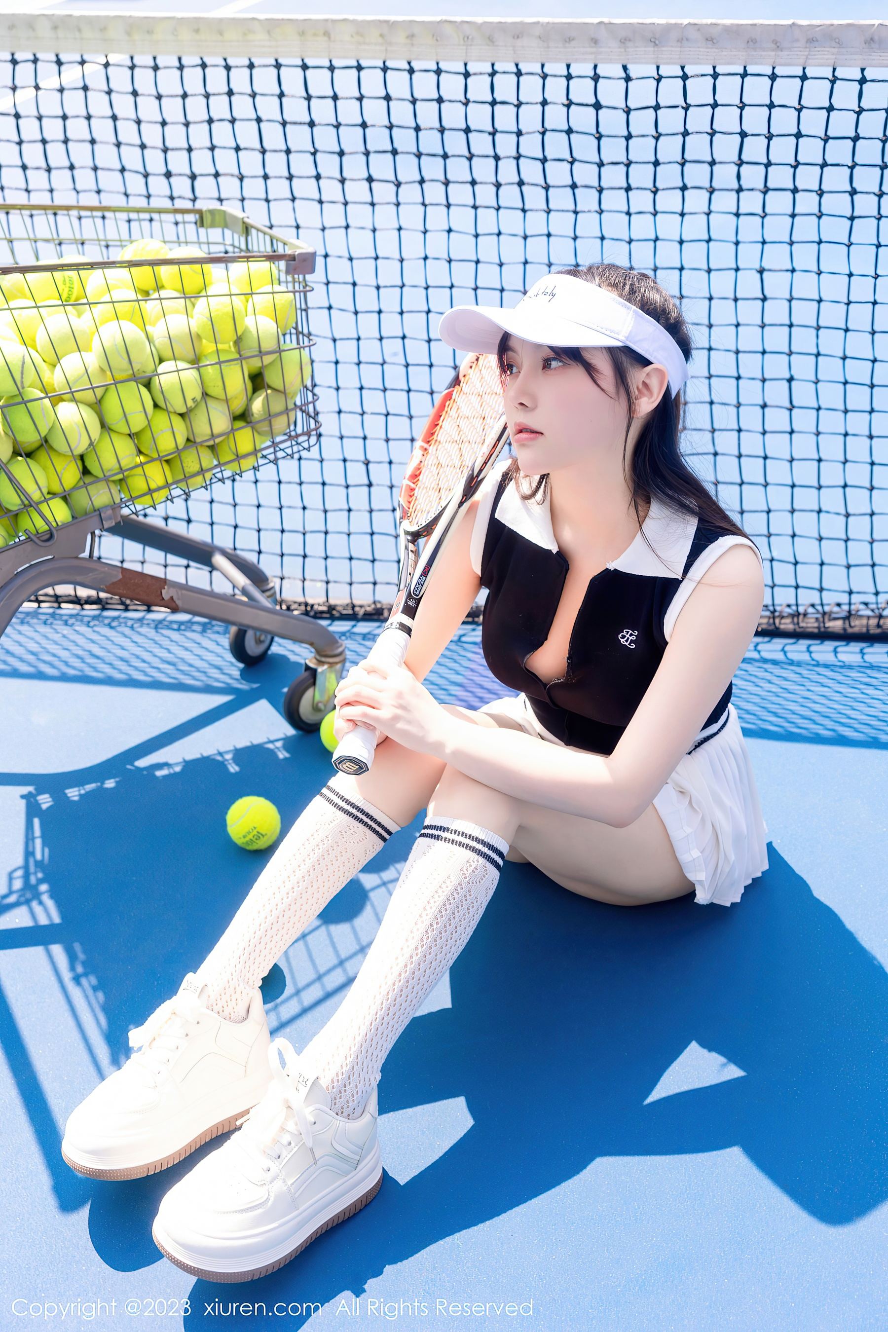 XiuRen 秀人 No.7467 豆瓣酱 网球美臀第8张