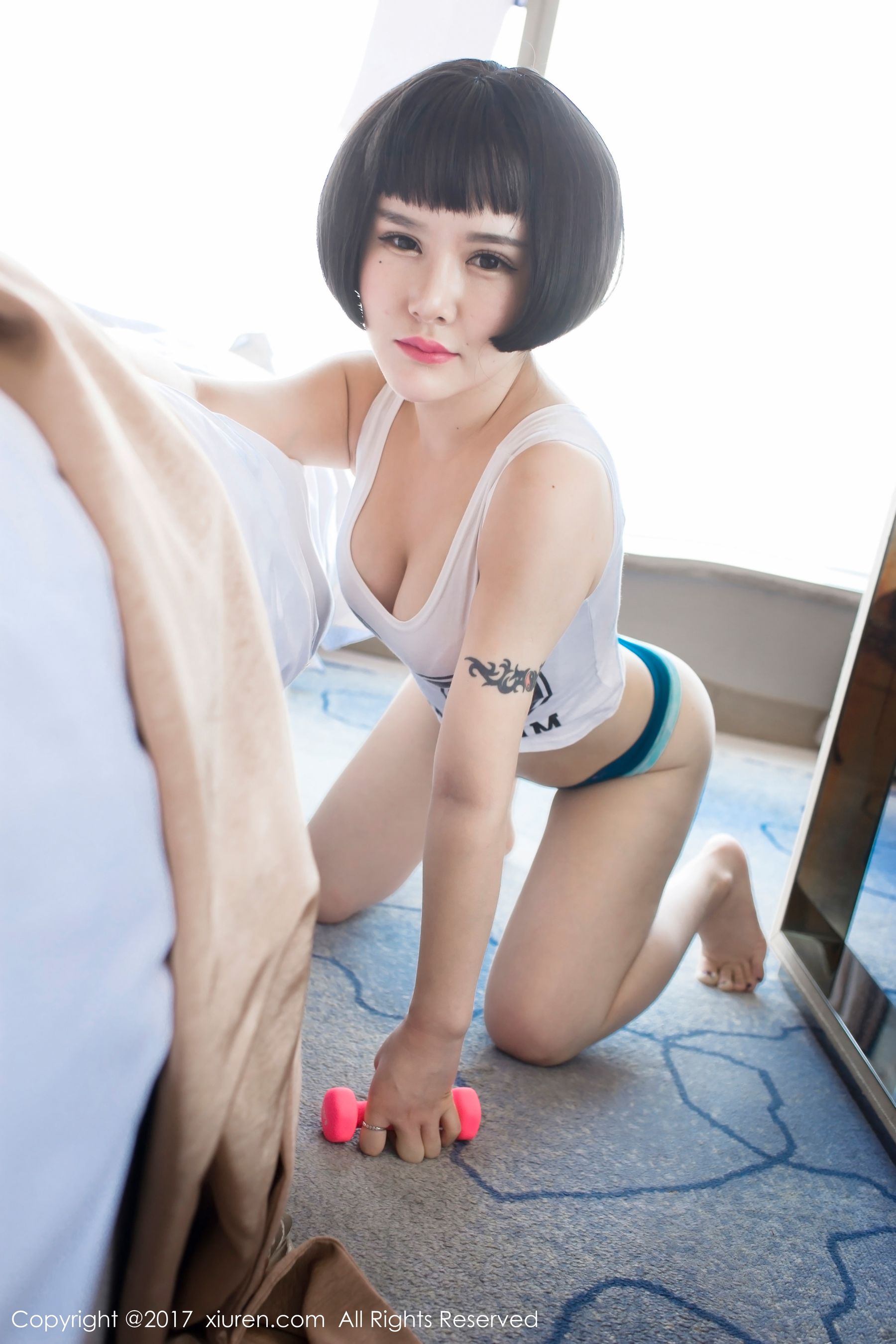 浑圆粉嫩新晋妹子@佑熙 秀人网XIUREN No.794第13张