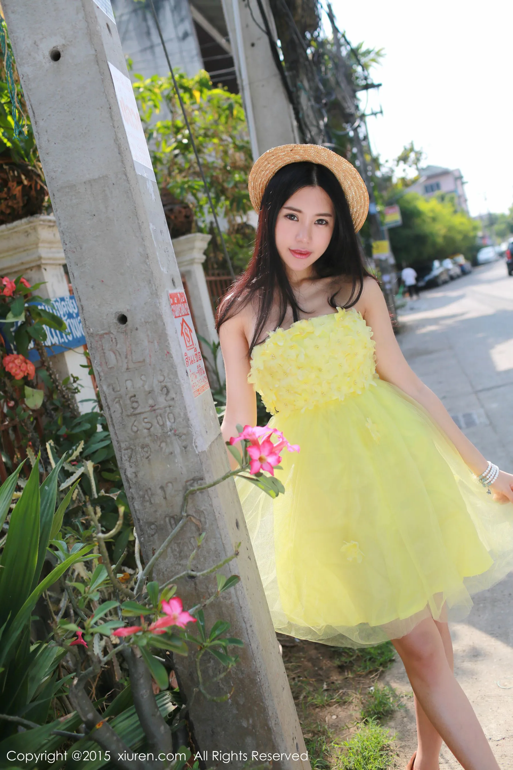  绮里嘉ula《泰国清迈旅拍》小清新外拍 秀人网 No.296第2张