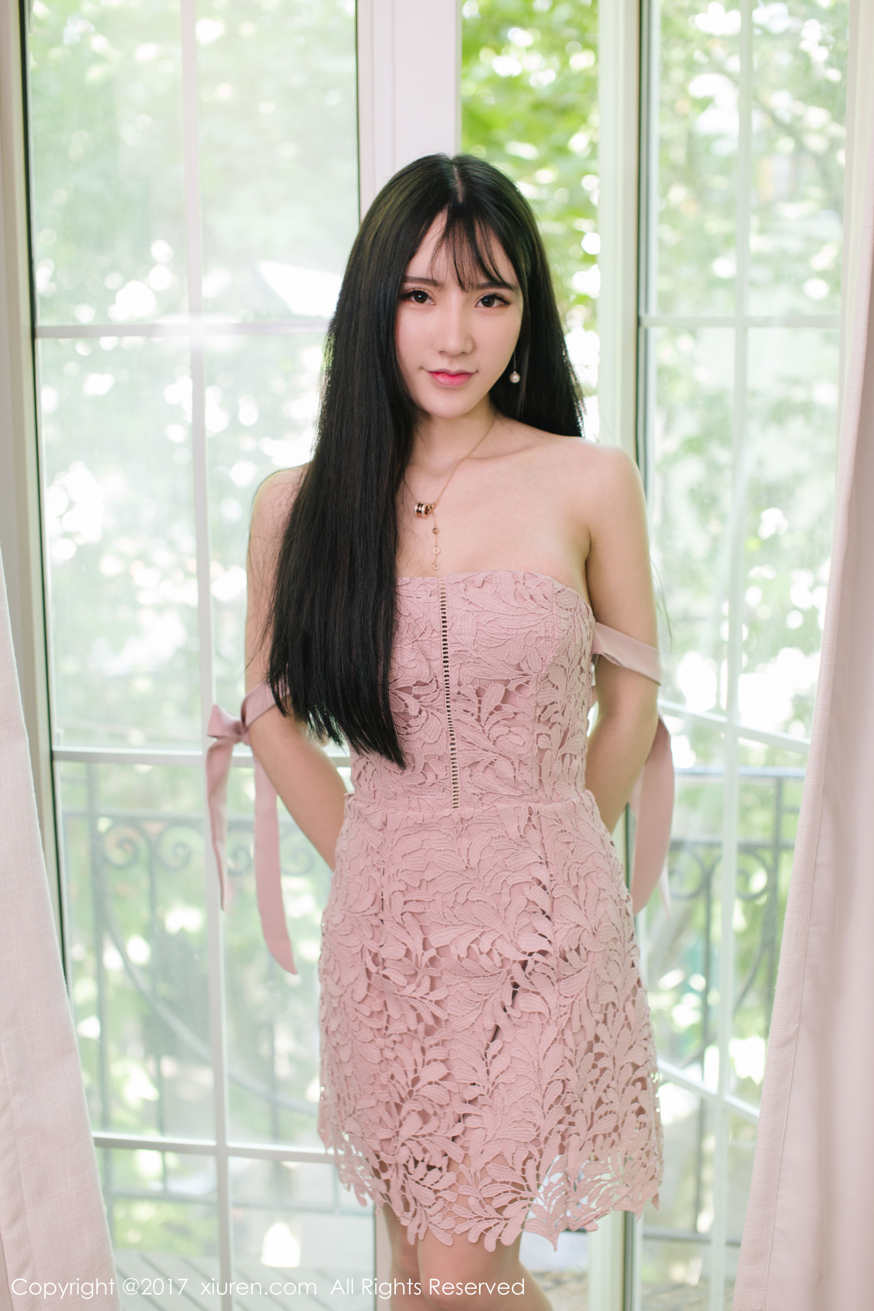 周于希dummy《粉色少女的诱惑》 秀人网XIUREN No.760第4张