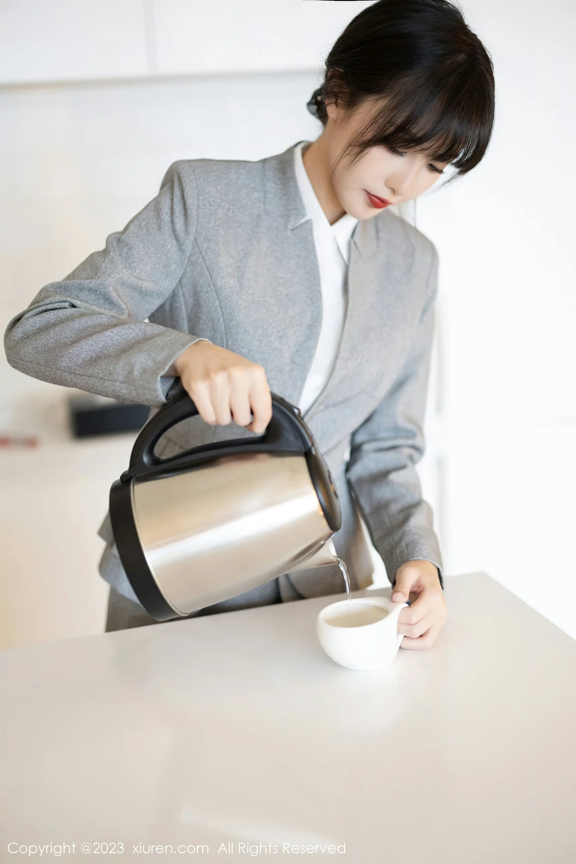  秀人网 No.7422 林星阑 OL职场安吉旅拍 [86P]第10张