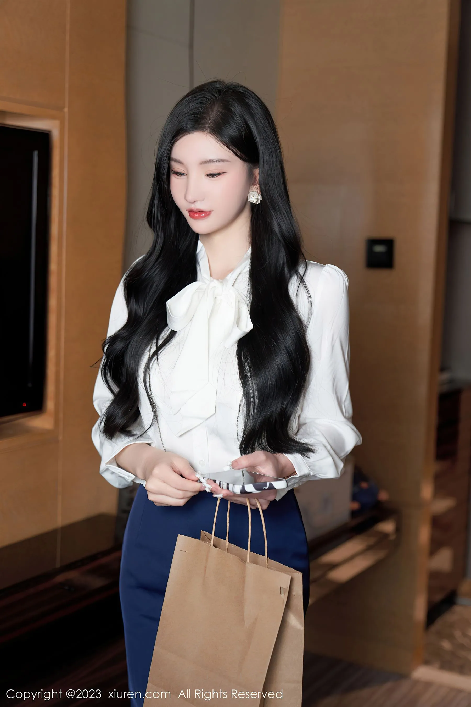  秀人网 No.6614 周于希Sally 黑丝美臀第3张