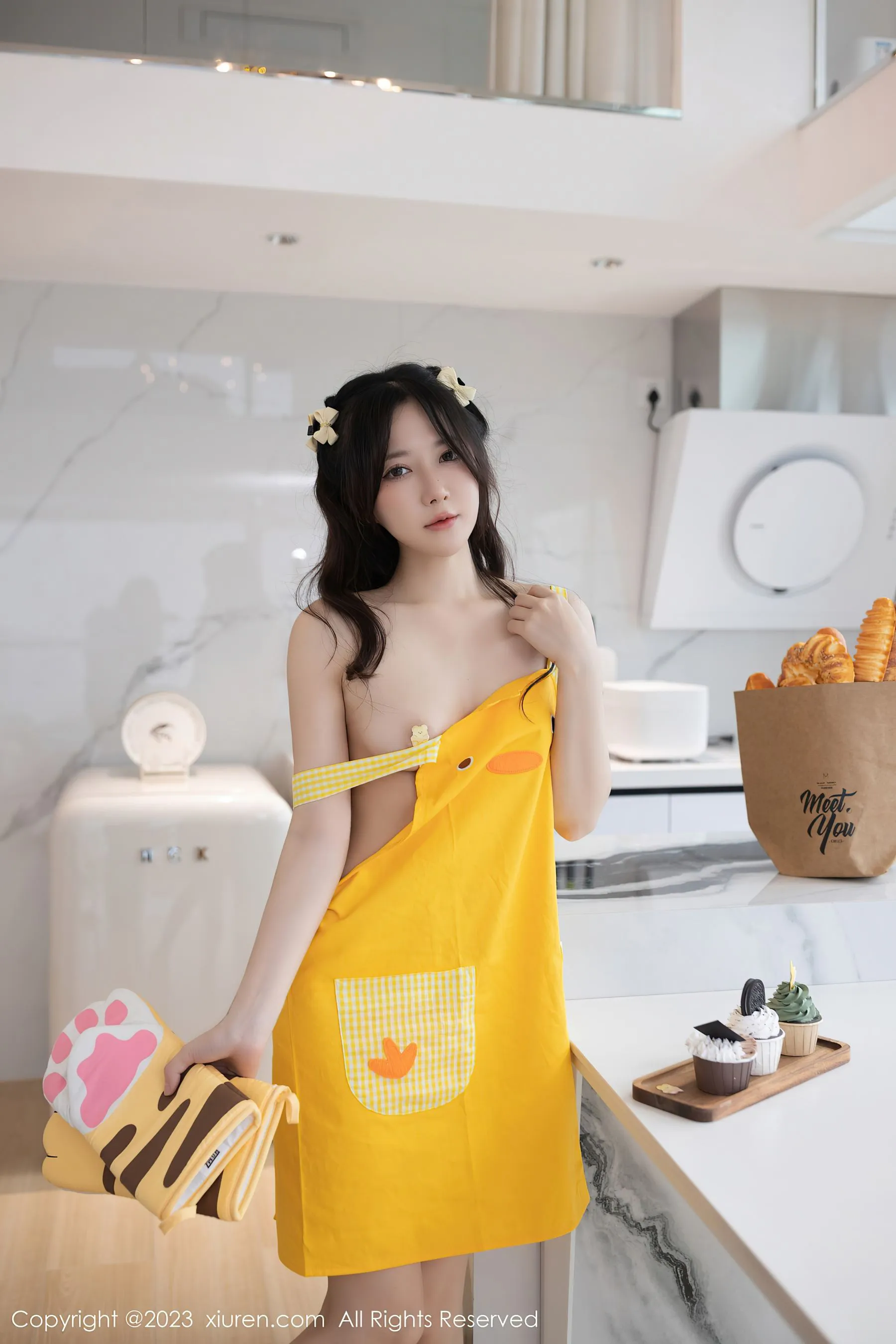  秀人网 No.6615 鱼子酱Fish 清爽美腿第5张