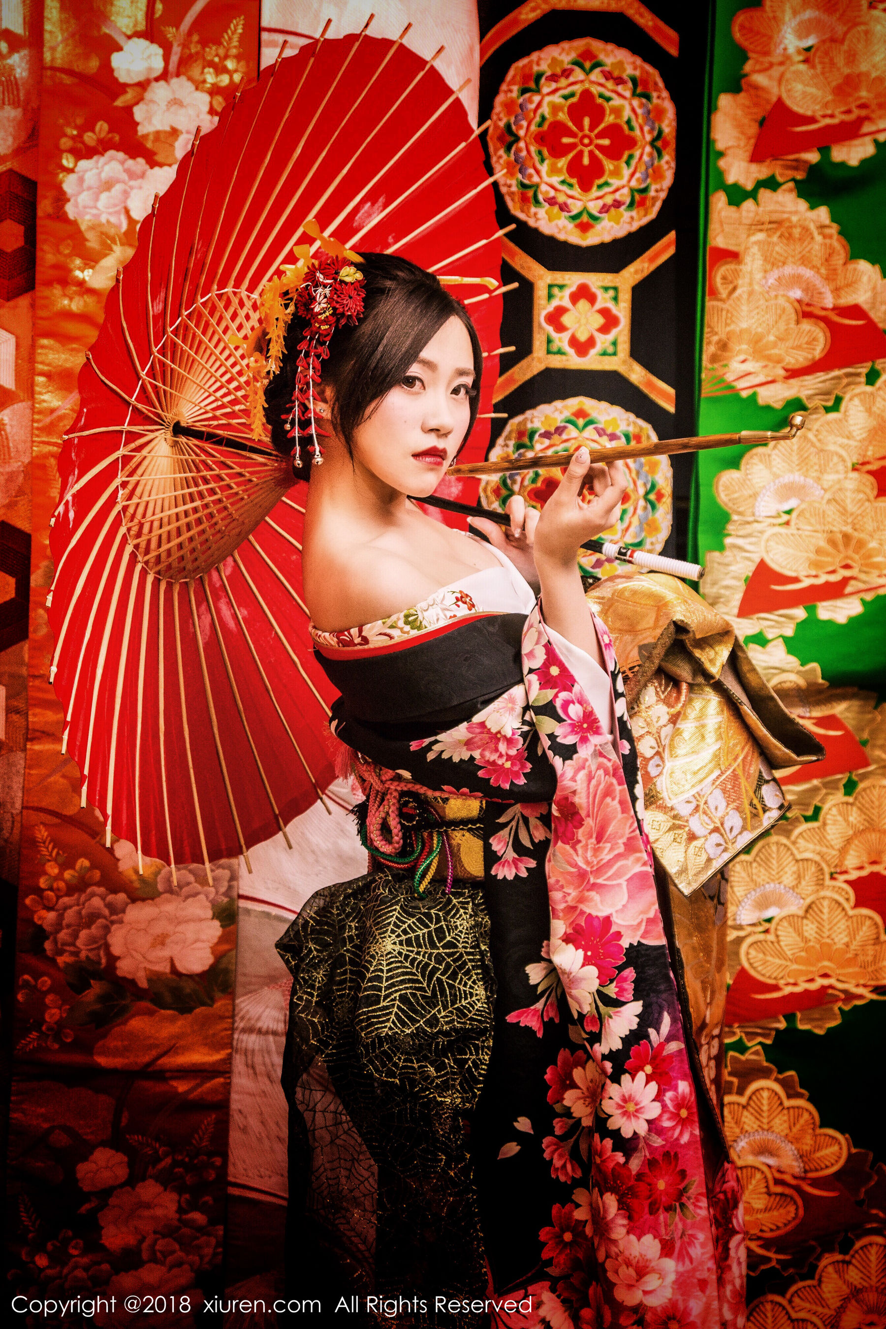 许诺Sabrina《花魁》 秀人 No.930第1张