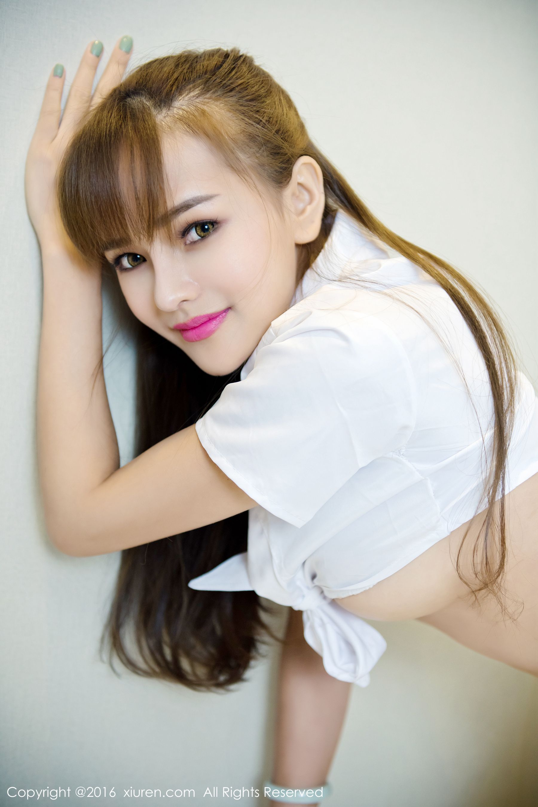 百变少女@岑雨桥 秀人网 No.614第18张