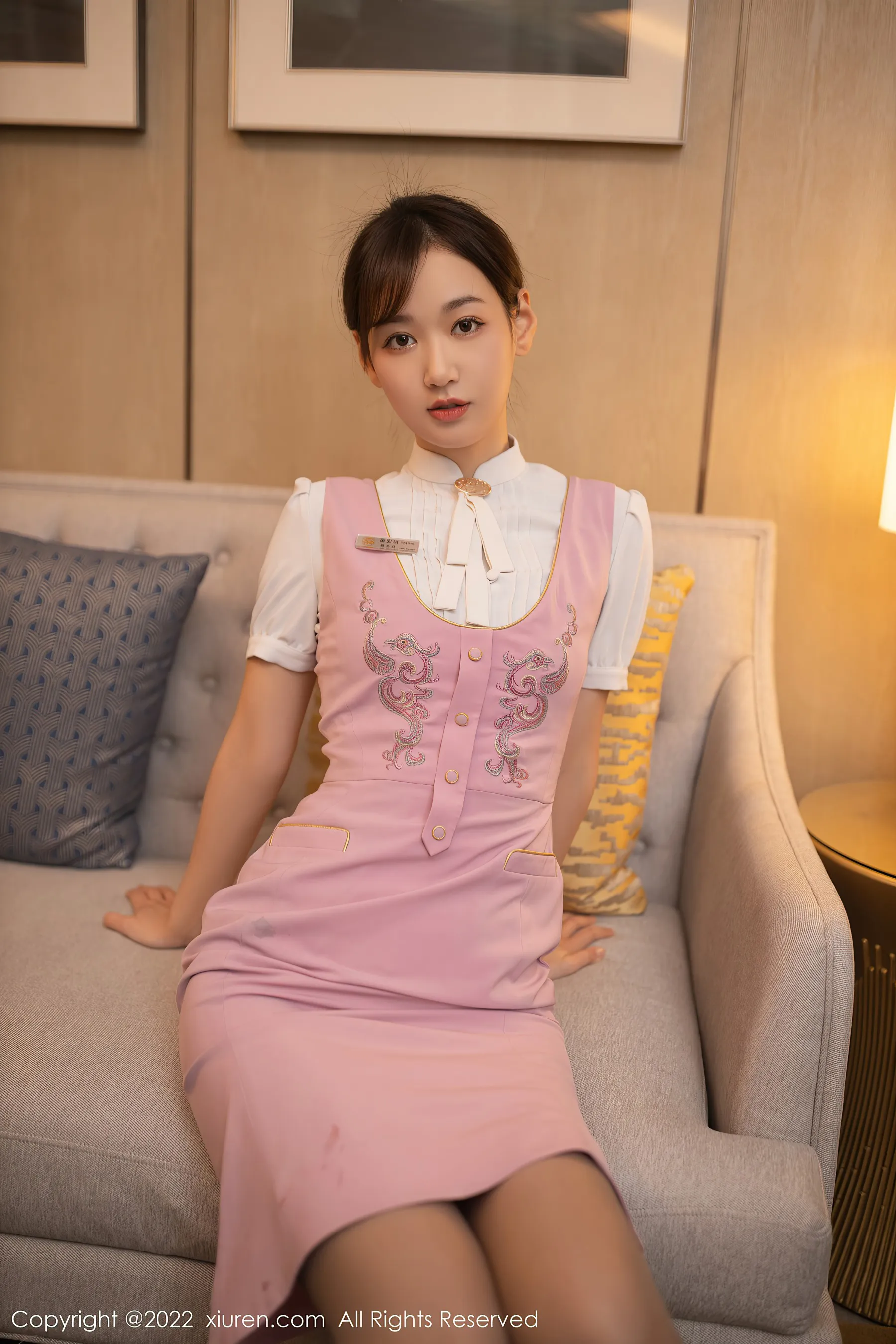  秀人网 No.4647 唐安琪 空姐制服写真第19张