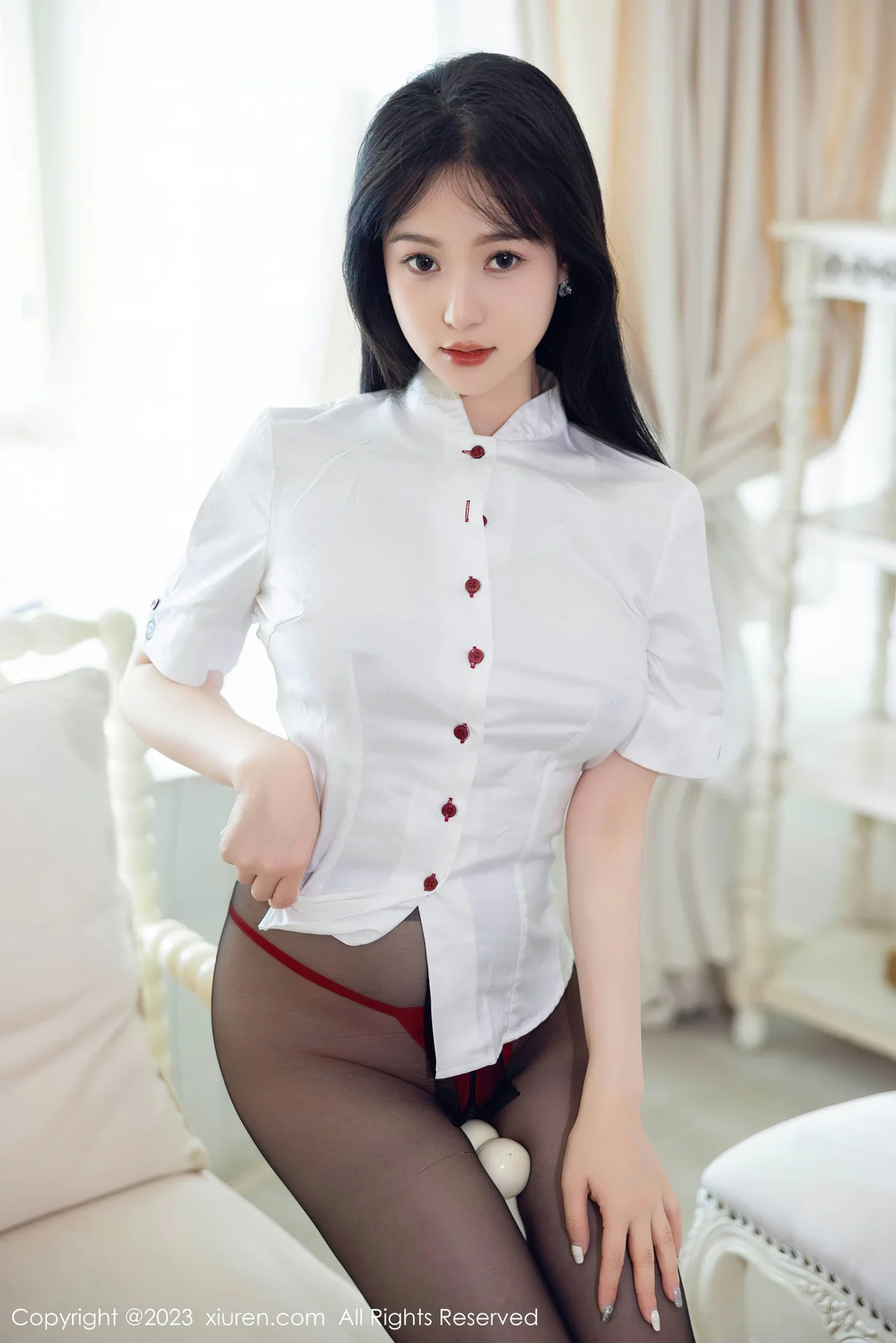  XiuRen 秀人 No.7037 柚琪Rich 丰腴美臀摄人心魄性感写真 [93P]第8张