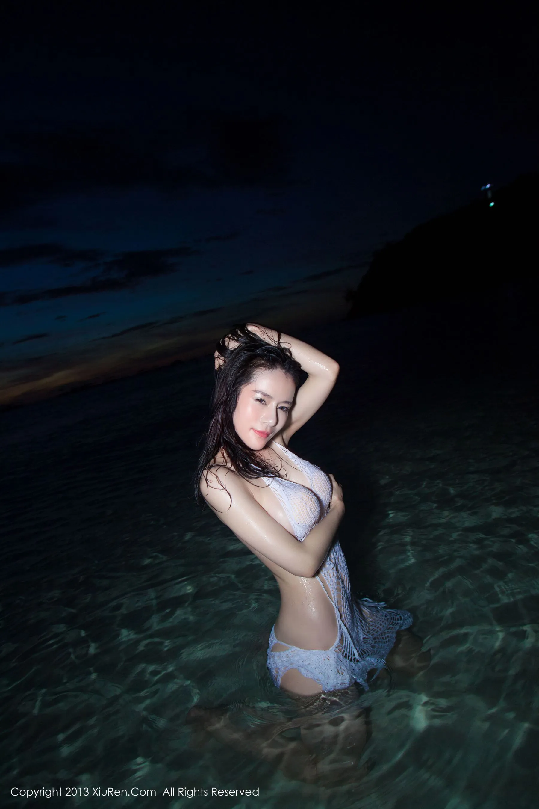  nancy小姿 &#038;海边唯美比基尼系列 秀人网 No.069第24张